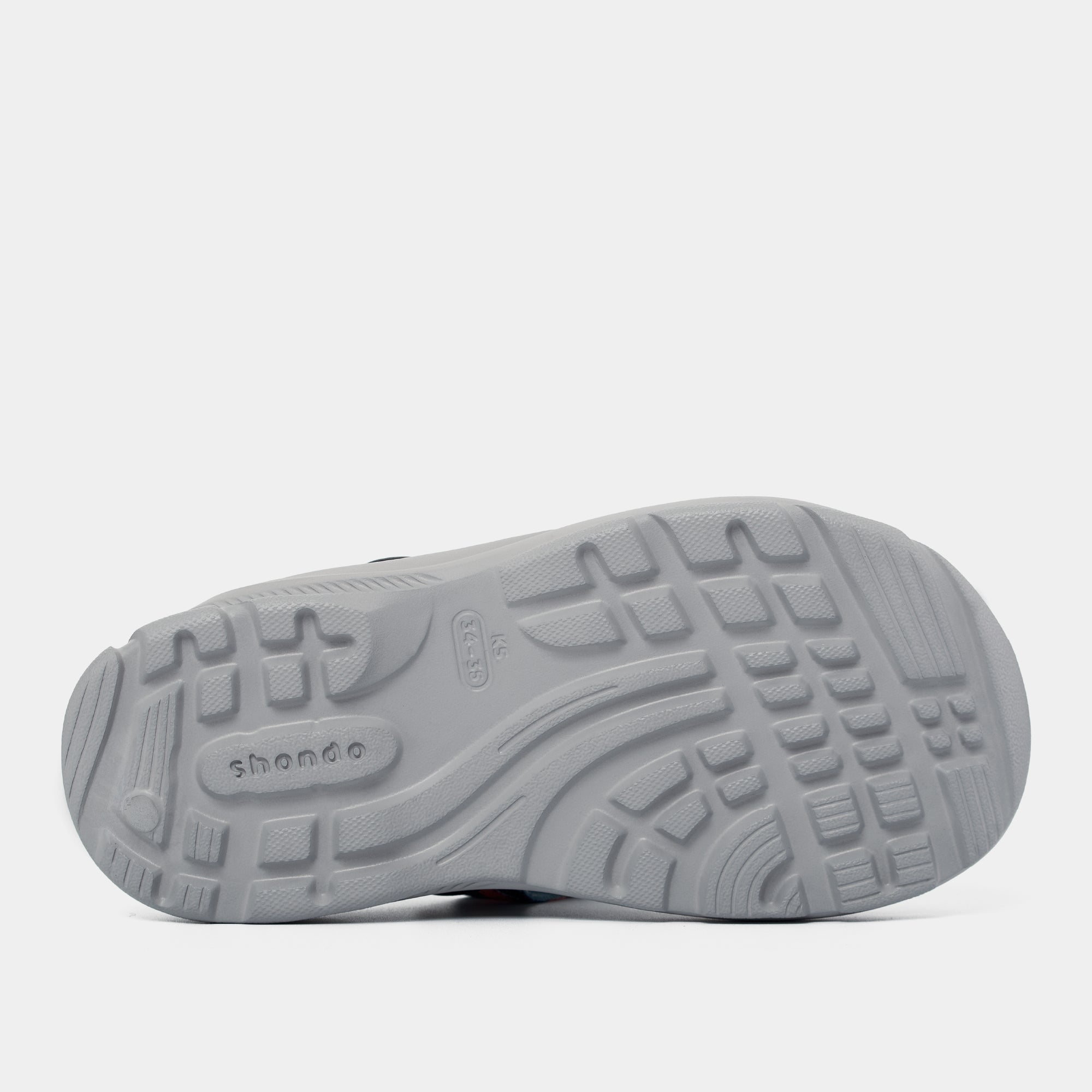 Sandal FX bé trai nhựa đúc xám