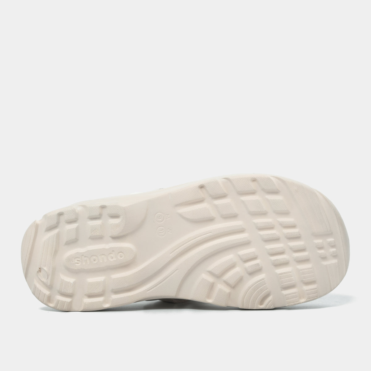 Sandal FX T7M nam nữ nhựa đúc trắng kem