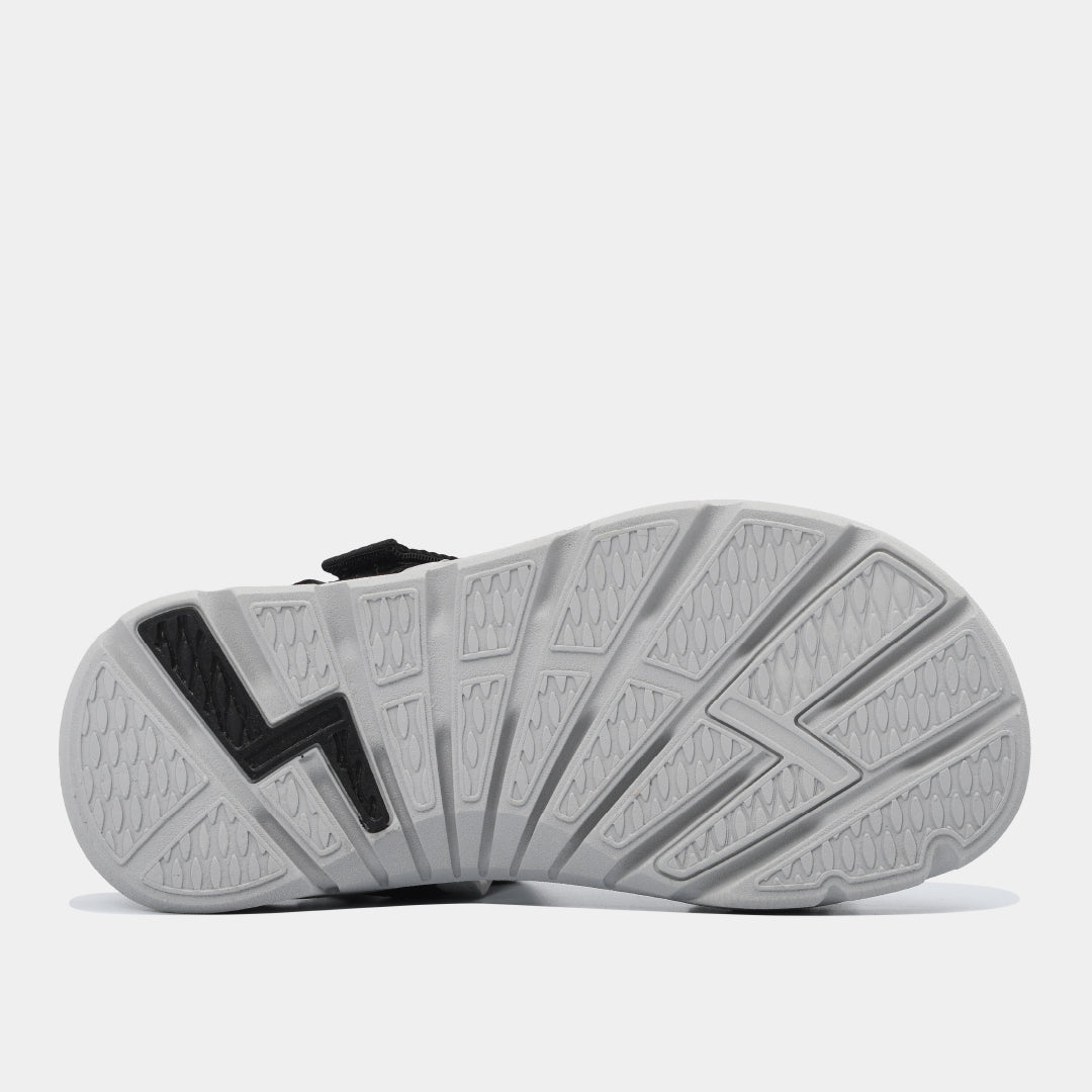 Sandal bé trai Little 6 khủng long đen