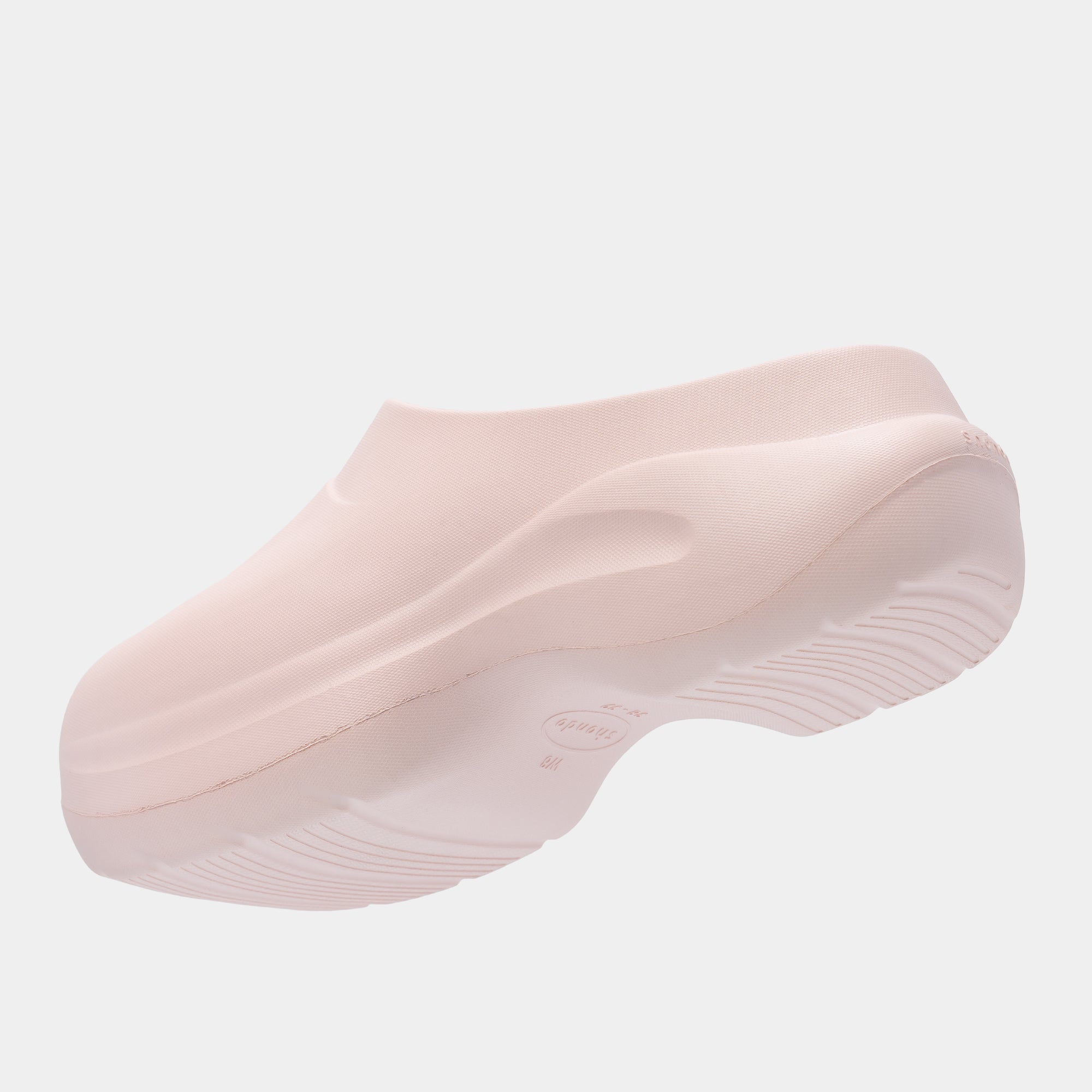 Clog MULE CHIC Limax đế cao nữ hồng