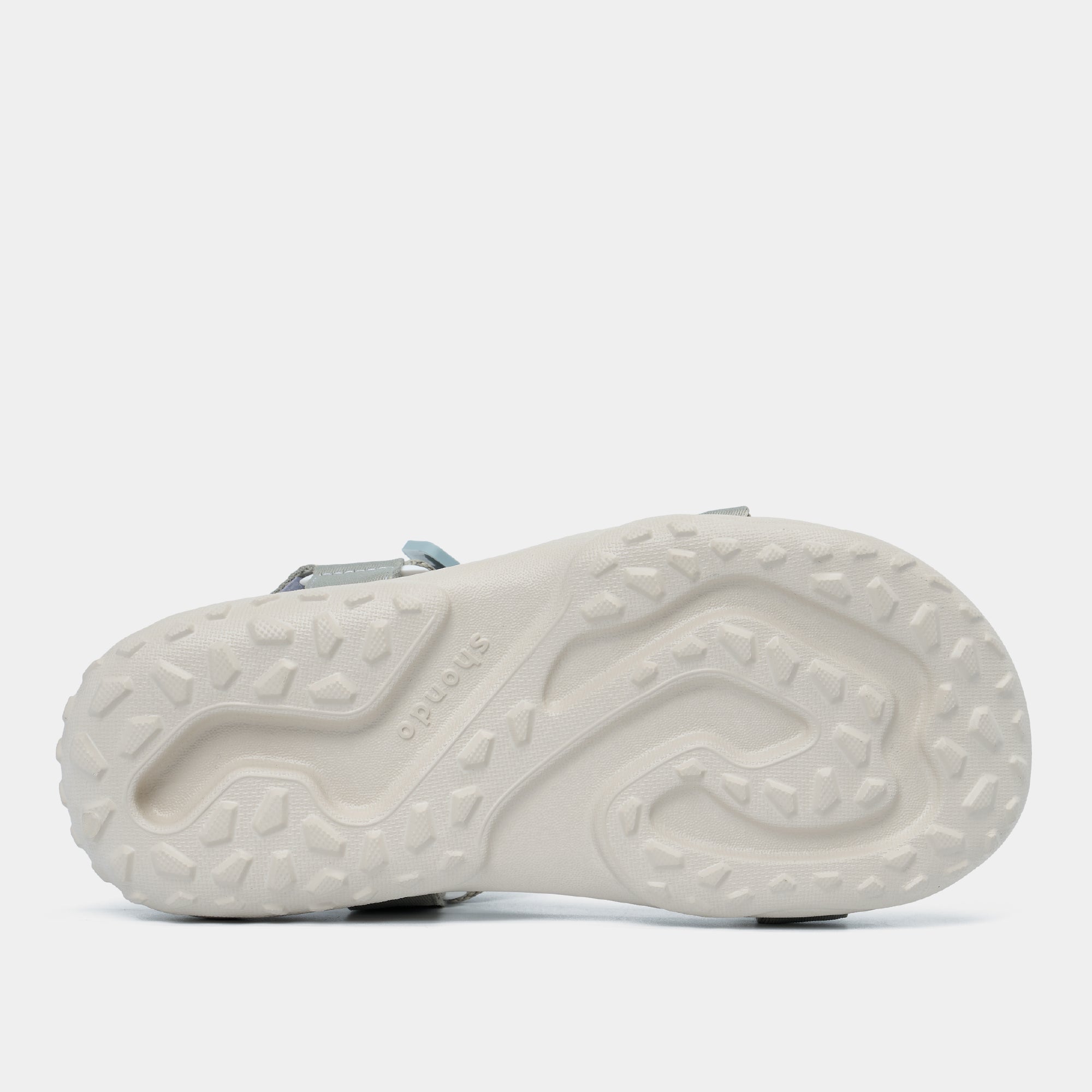 Sandal F11 quai chéo unisex xám rêu
