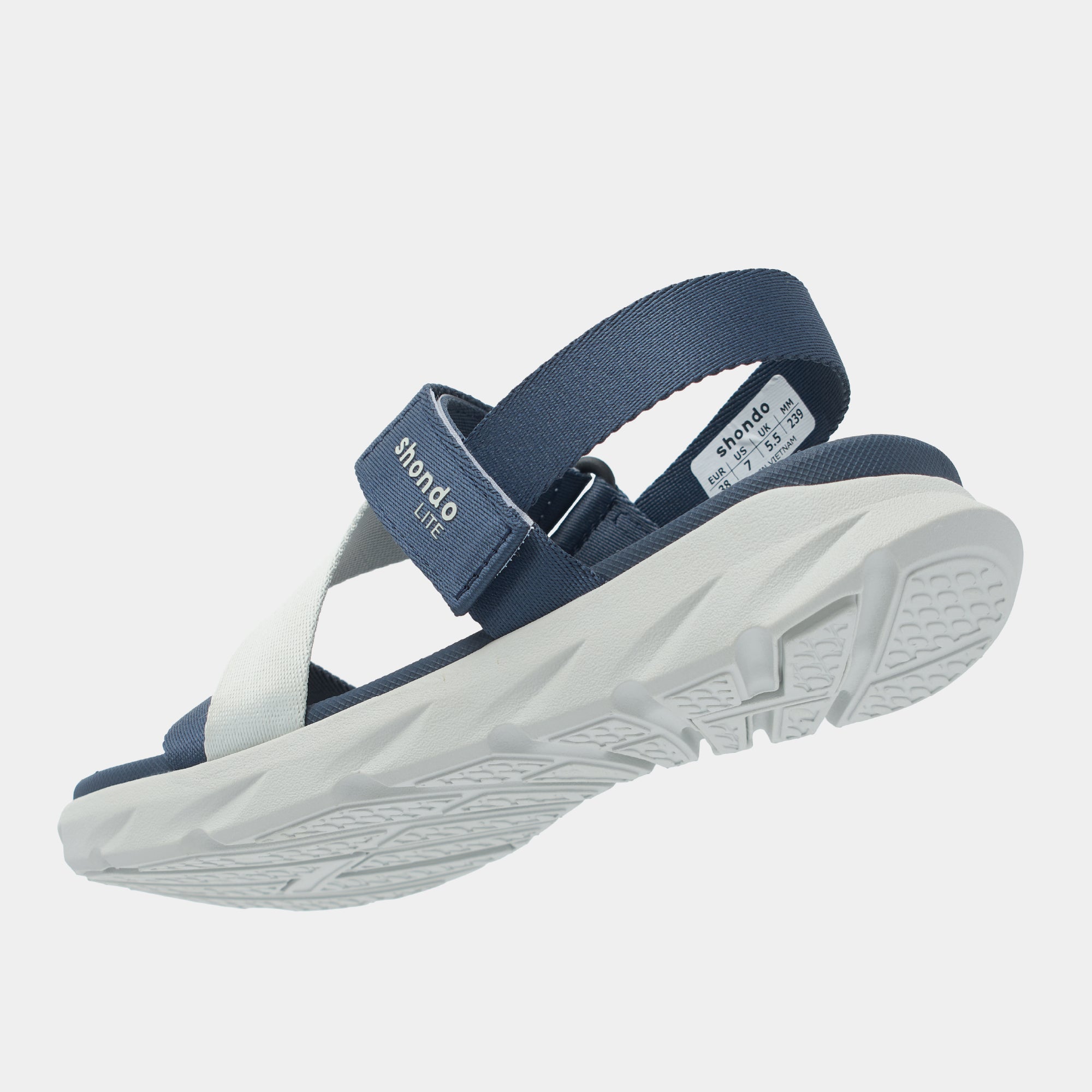 Sandal F6S Lite quai chéo unisex xanh navy