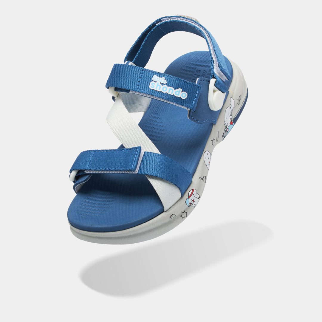 Sandal F8B T7M bé trai xanh