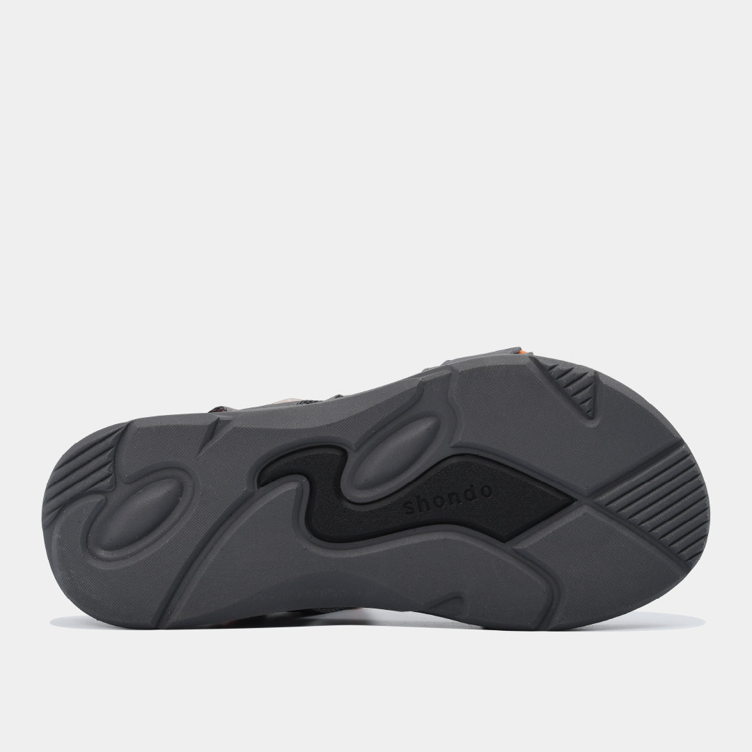 Sandal nam nữ F8M xám đậm