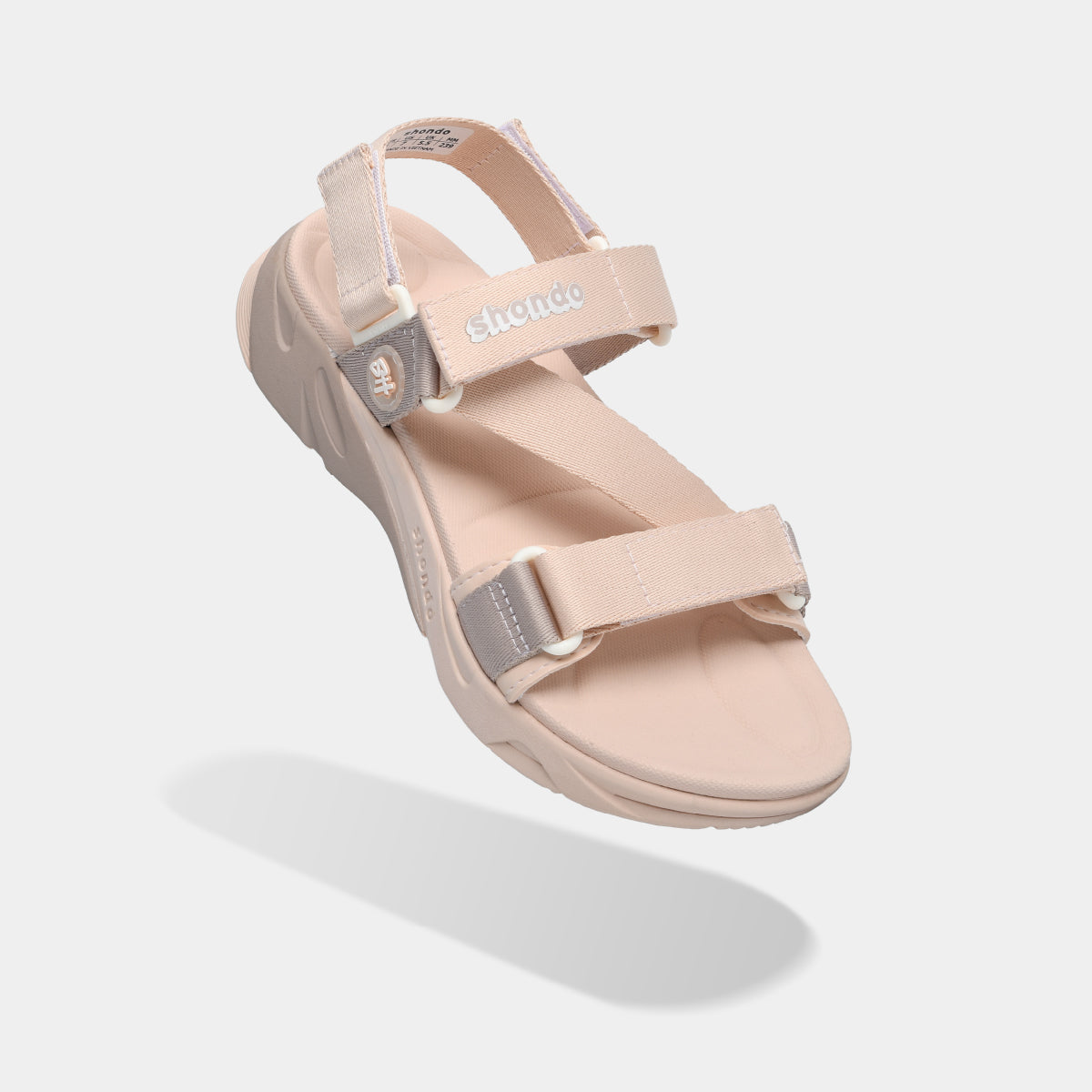 Sandal F8M thể thao nữ quai chéo hồng
