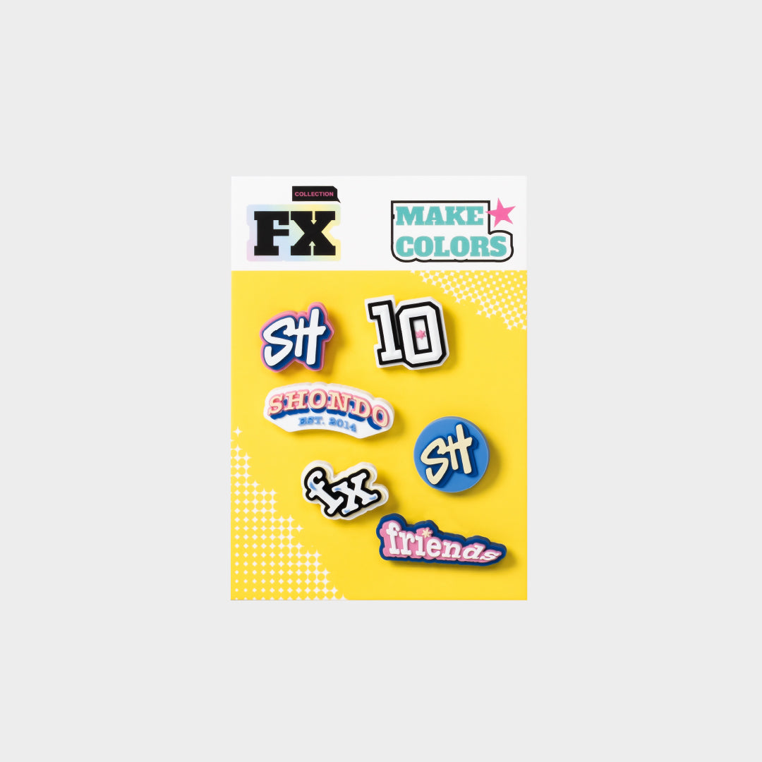 Charm F10 nữ màu hồng vàng