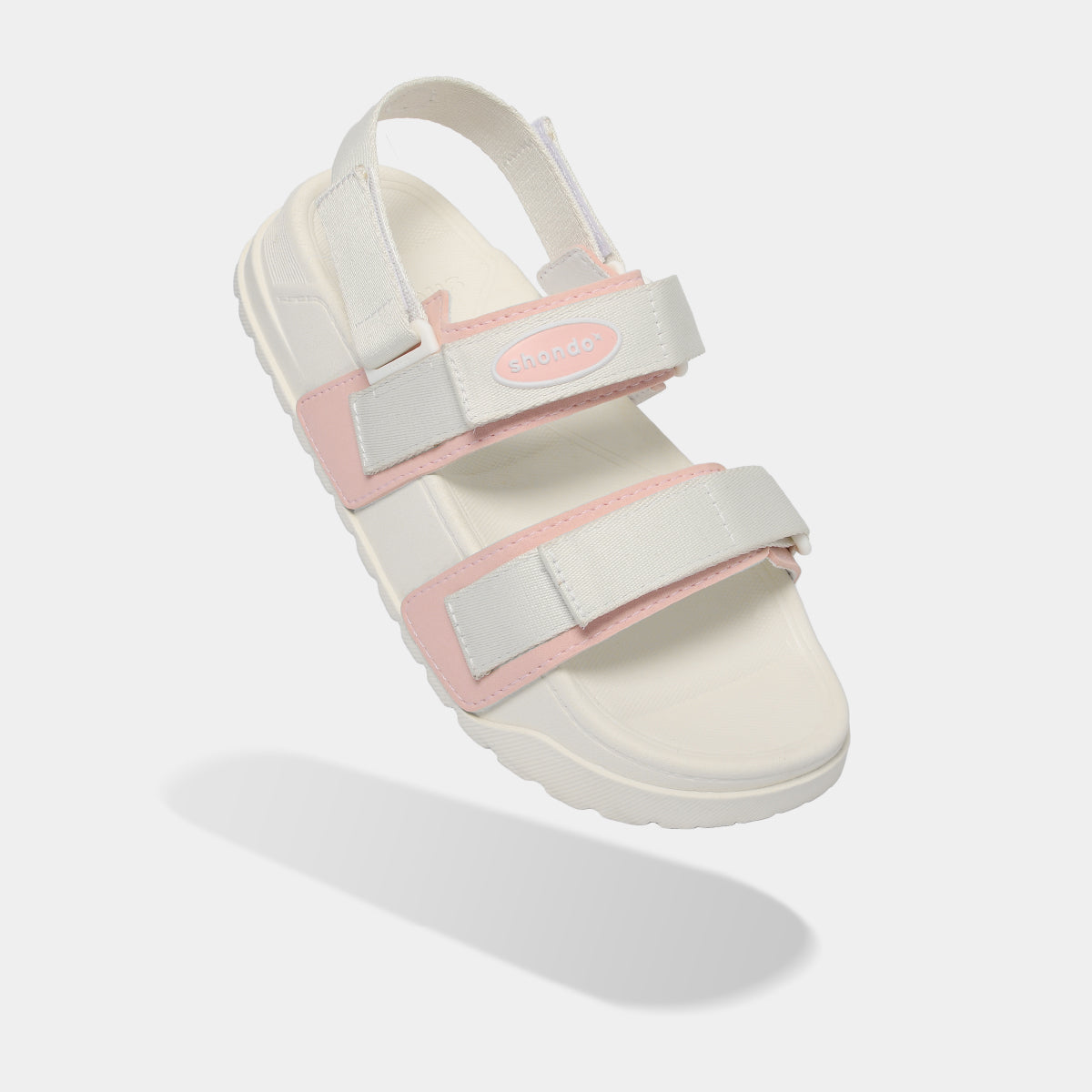 Sandal bánh mì Platy 4 trắng kem