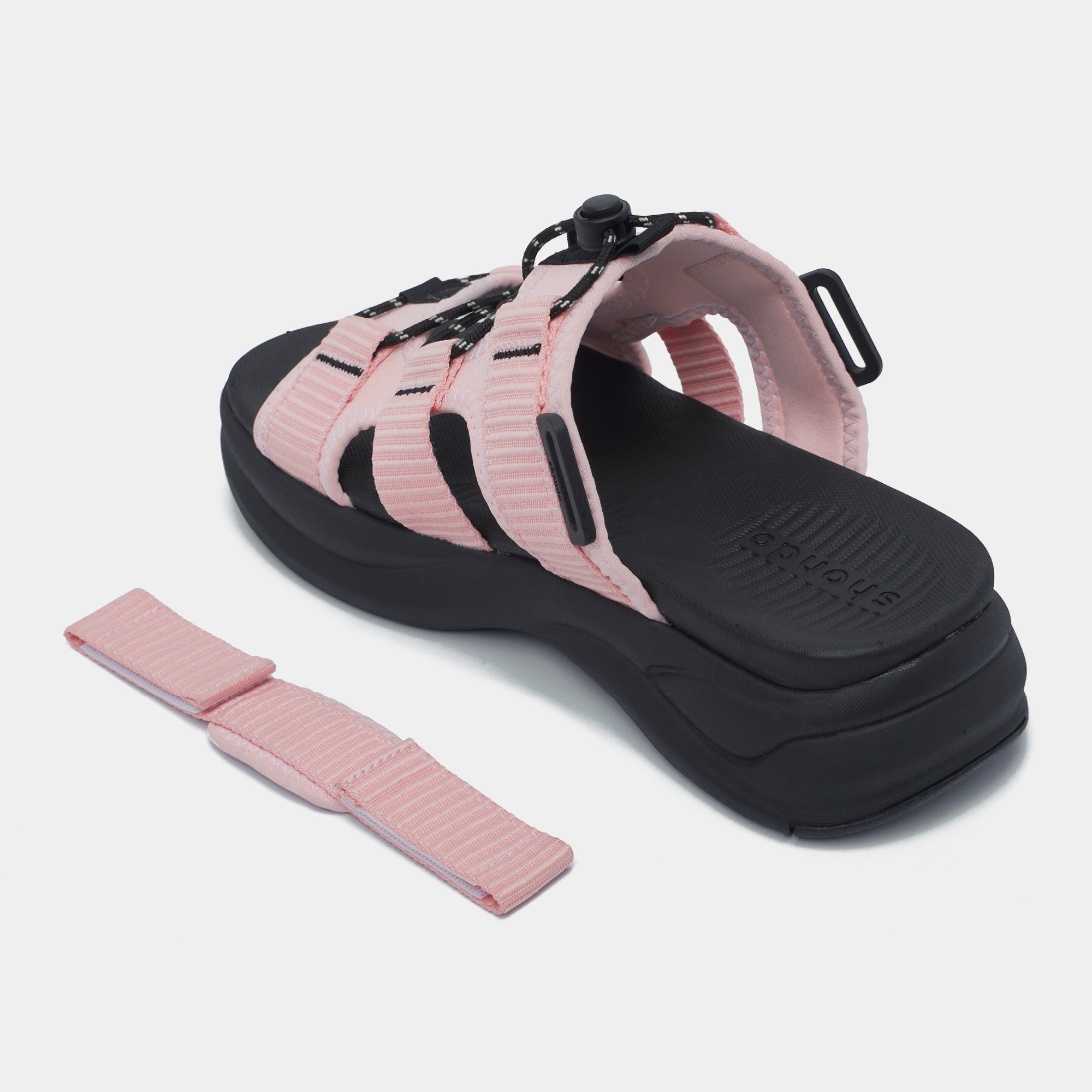 Giày Sandal F8B Hiking nữ hồng đen