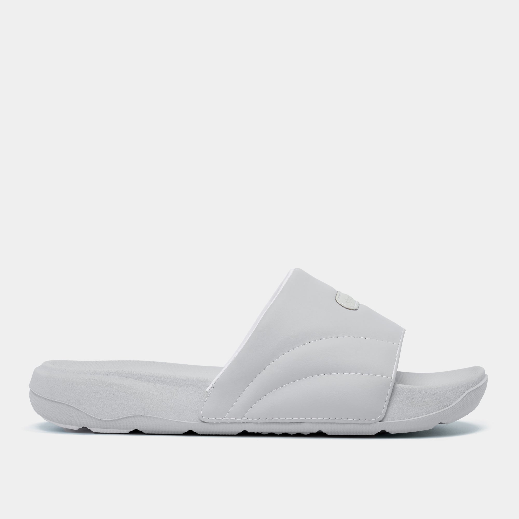 Dép Trendy 7 quai phồng unisex xám