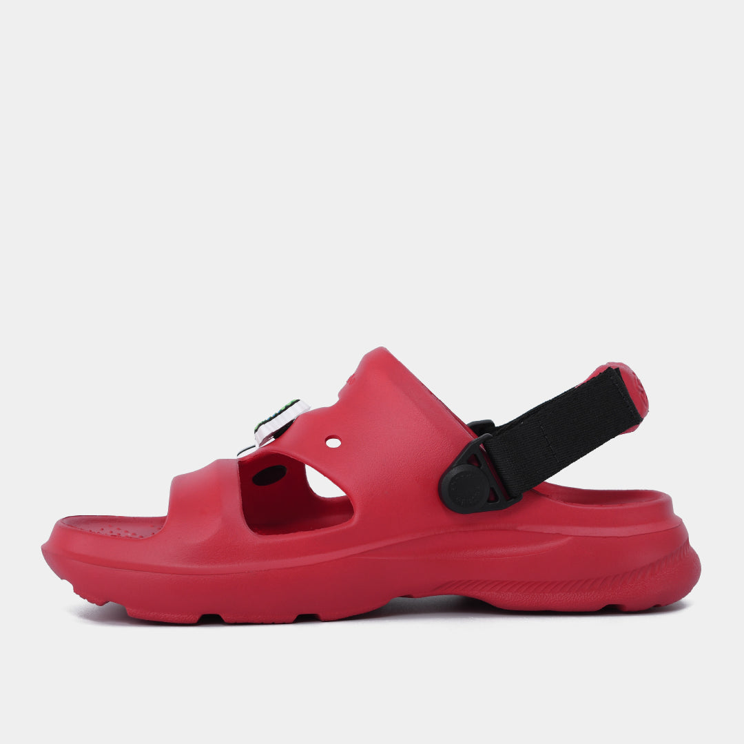 Sandal FX bé trai nhựa đúc đỏ