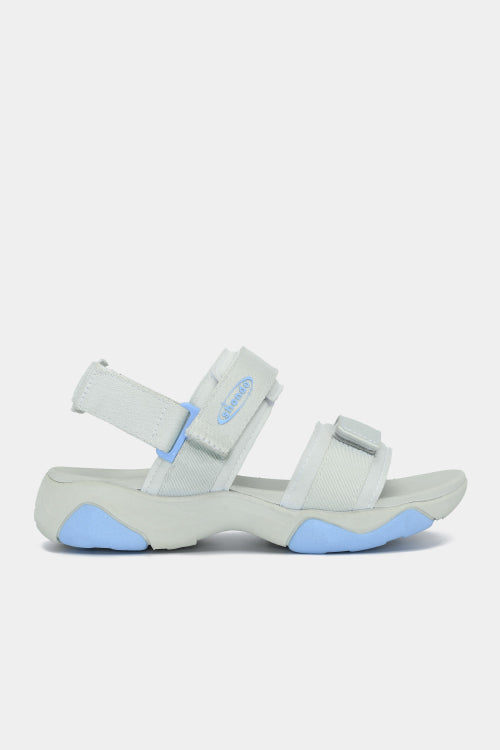 Sandal nữ Girly quai thun xanh mint