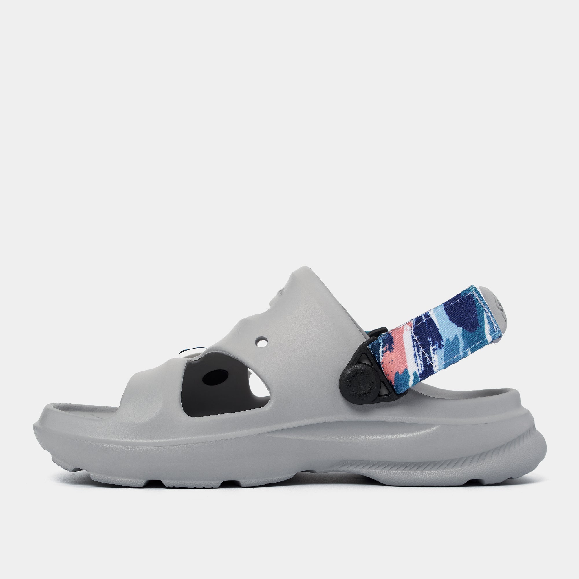 Sandal FX bé trai nhựa đúc xám