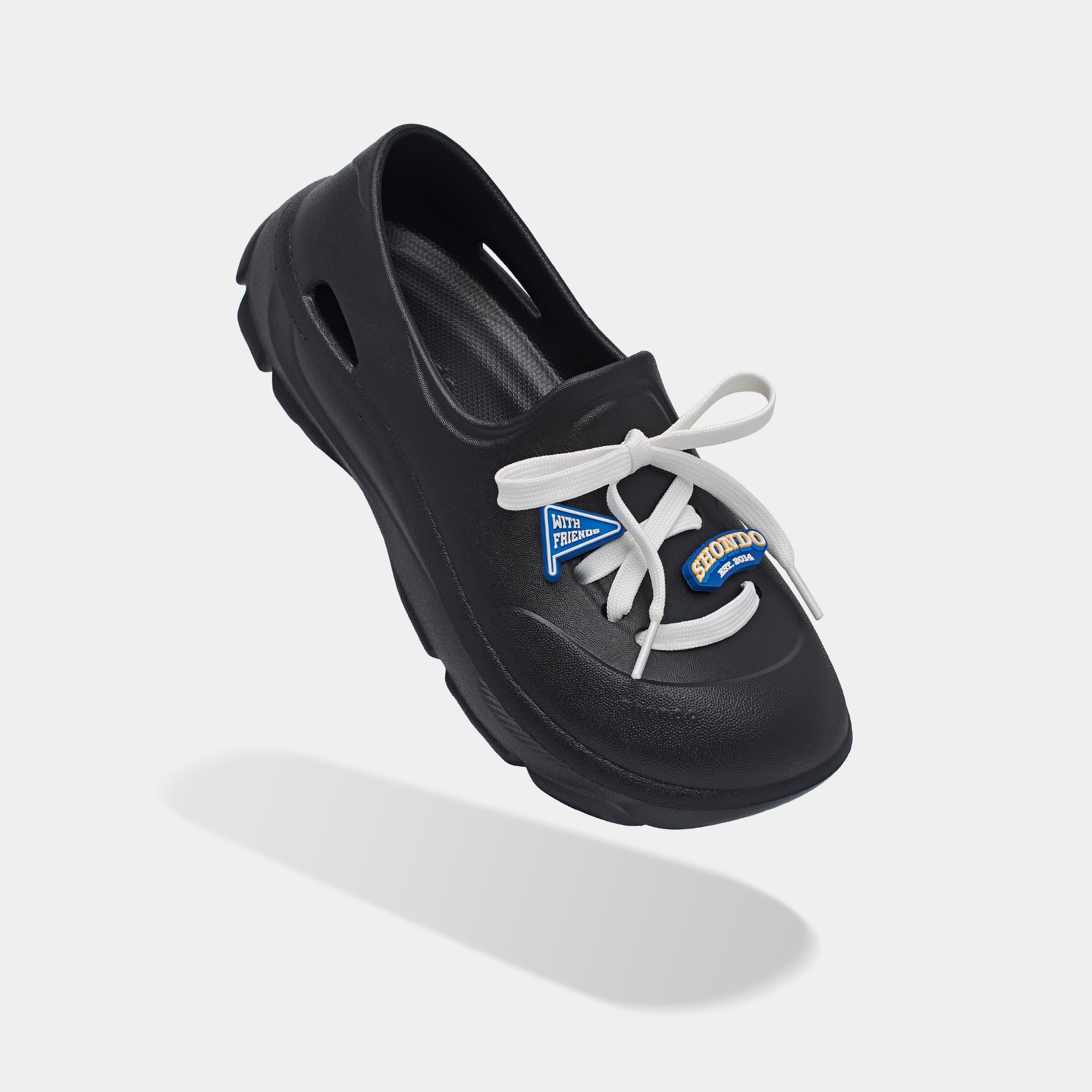 Giày Sneaker Shondo EZI Limax Unisex Màu Đen