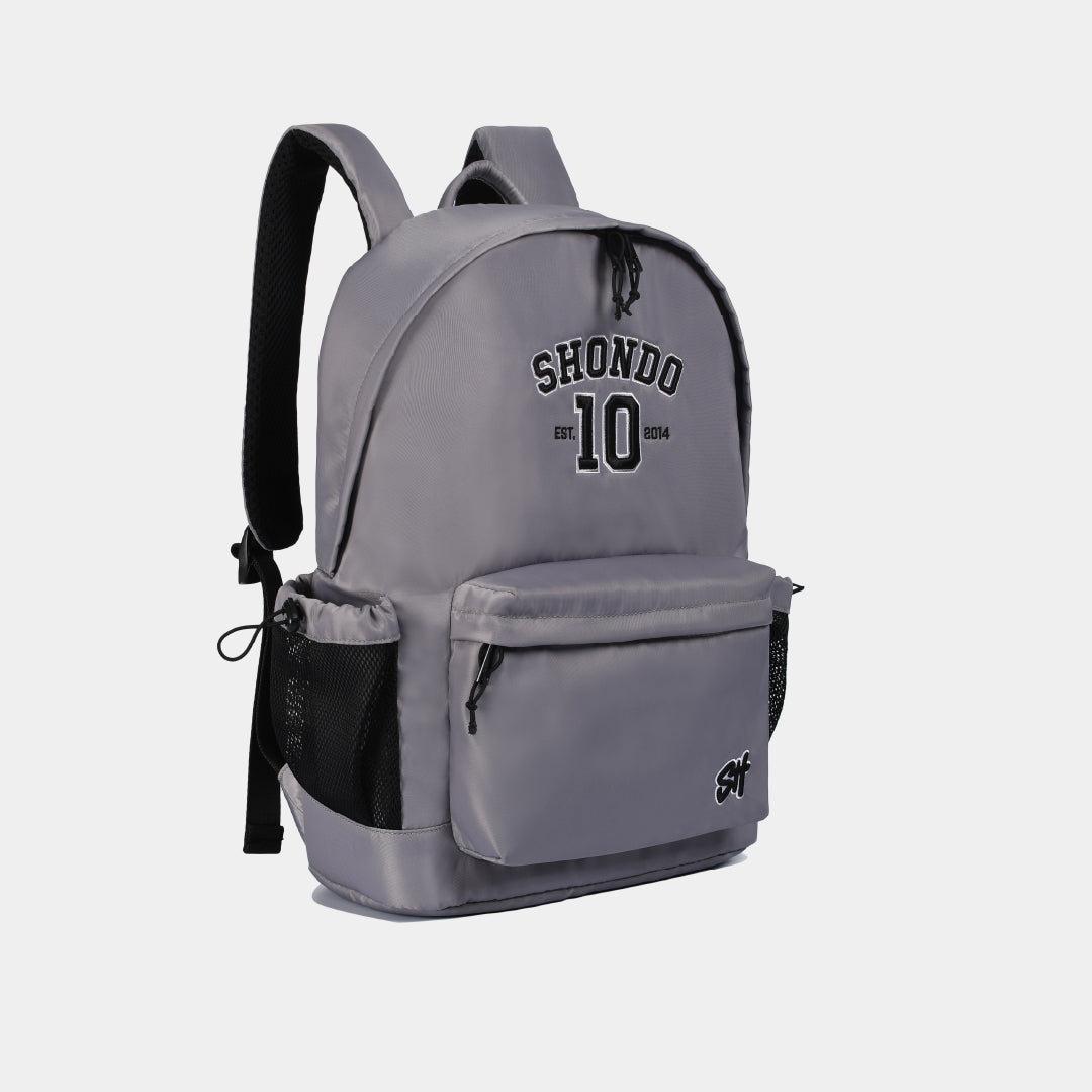 Balo Shondo họa tiết số 10 màu xám