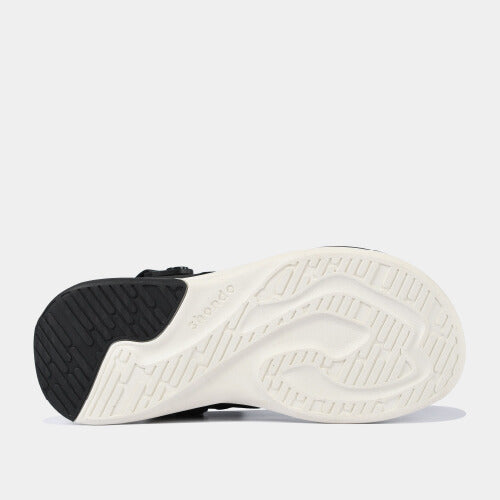 Sandal F8B quai xoay đen trắng