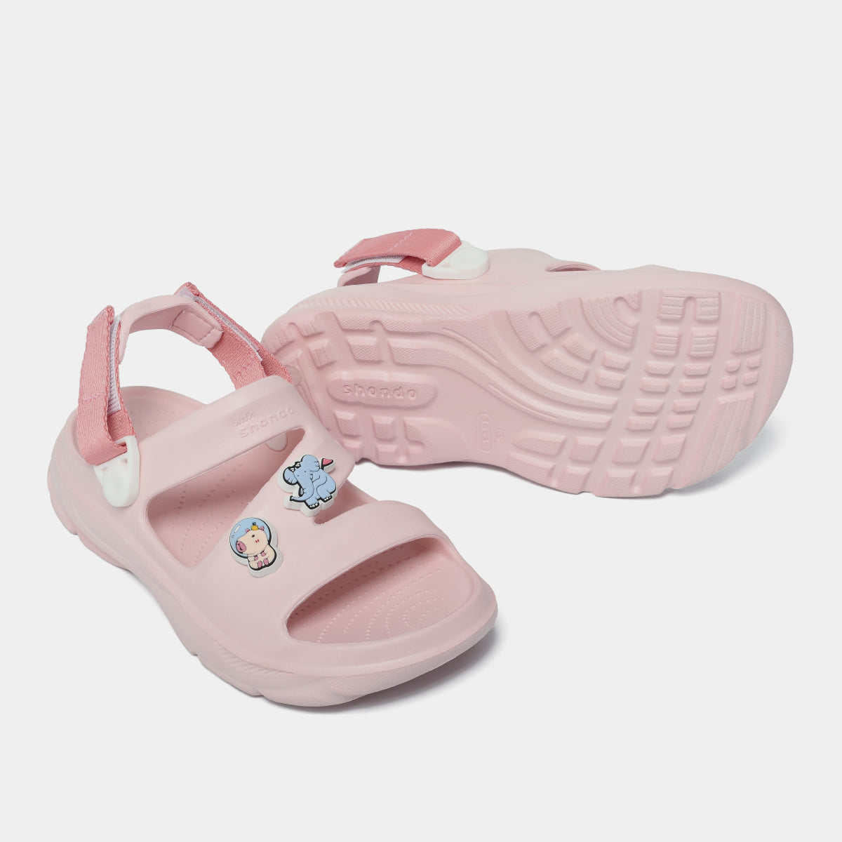 Sandal FX bé gái nhựa đúc hồng