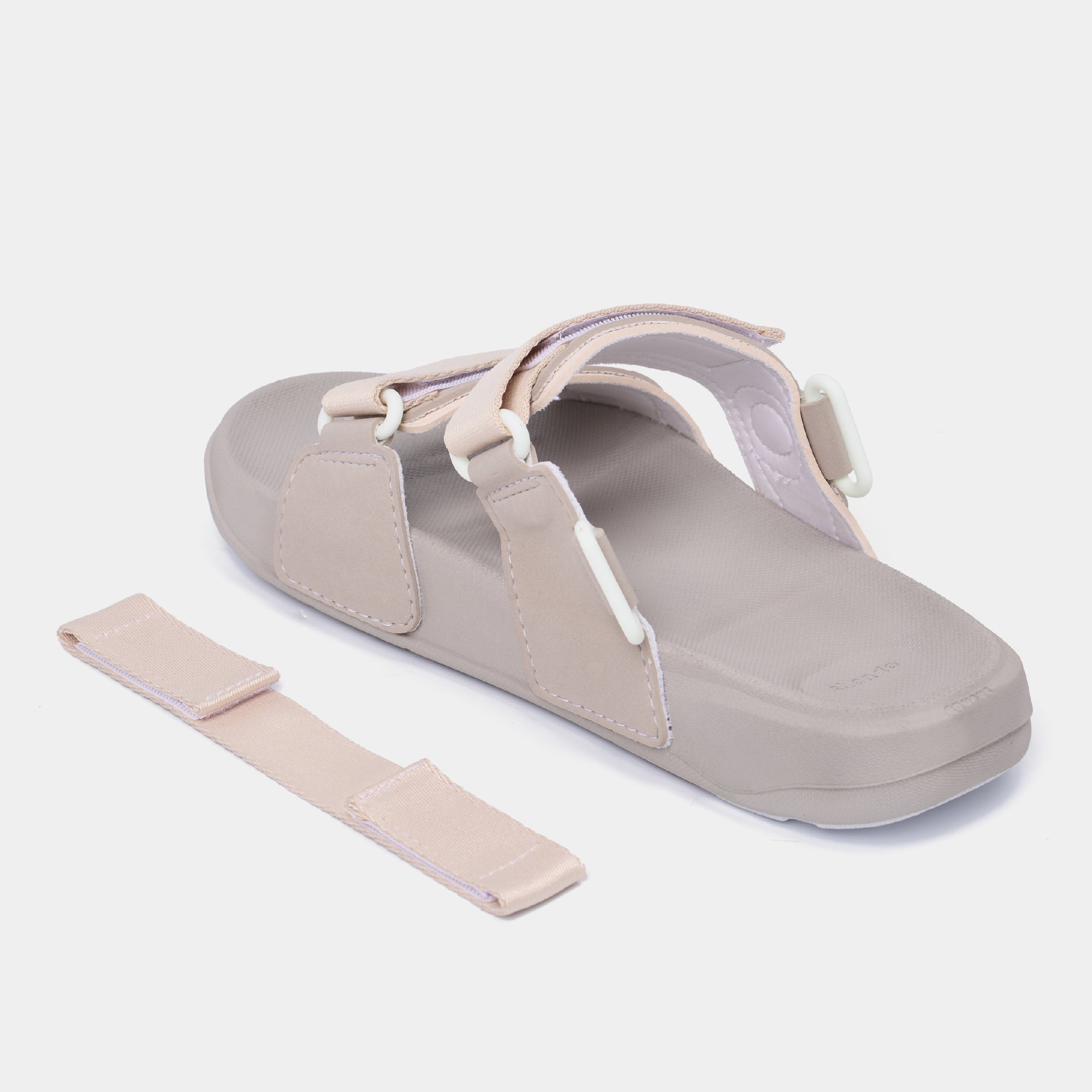 Sandal Platy 7 quai ngang nữ hồng