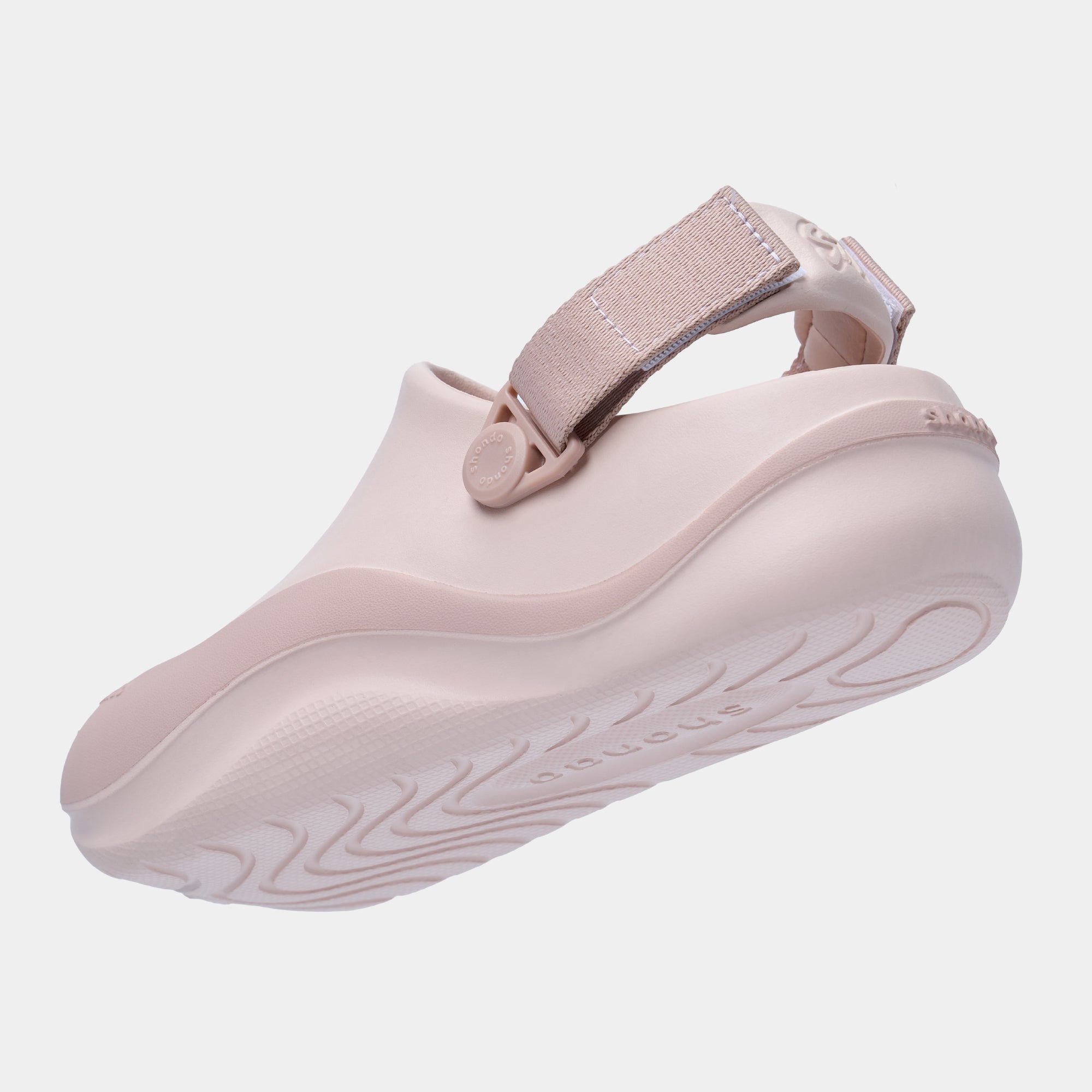 Giày Clog Suke Viền Đế Unisex Hồng