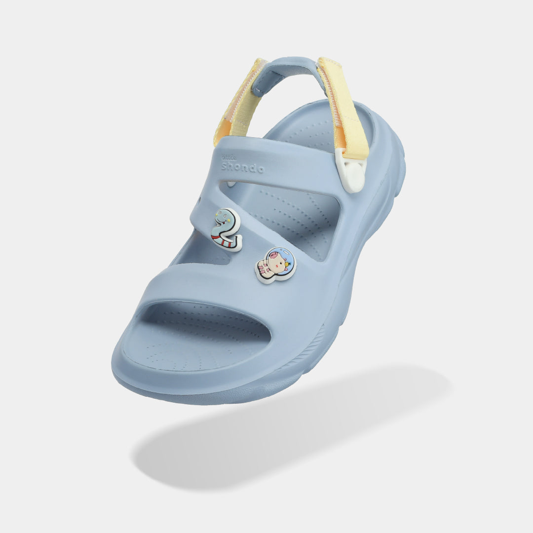 Sandal FX bé gái nhựa đúc xanh trời