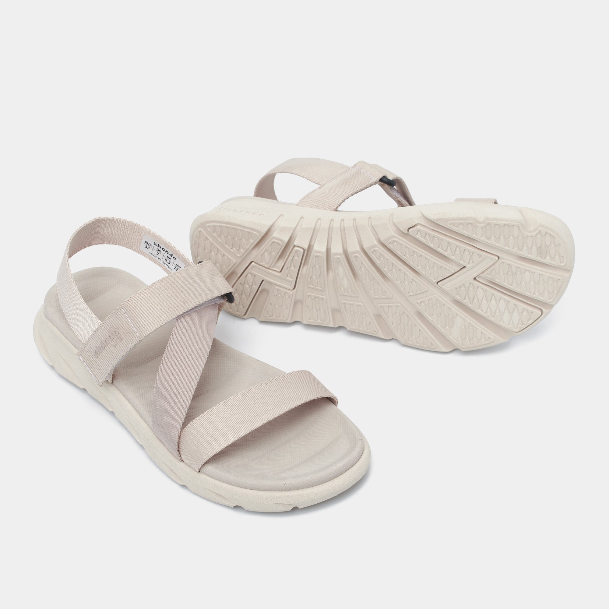 Sandal F6S Lite quai chéo nữ hồng