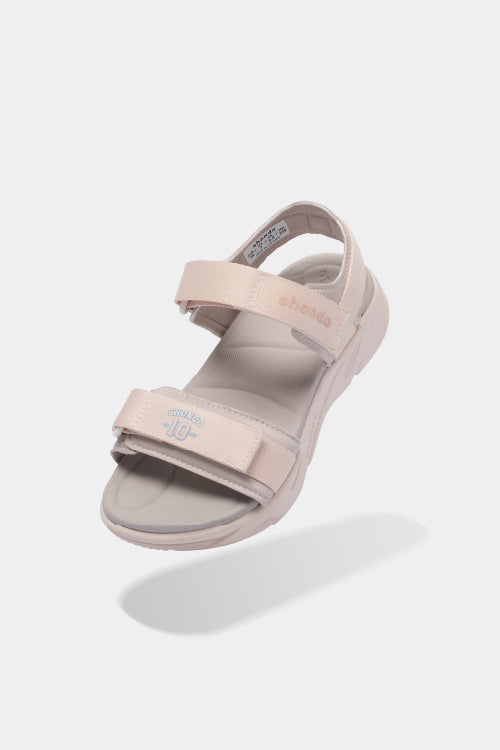 F8M pink elastic sandal with number 10 pattern