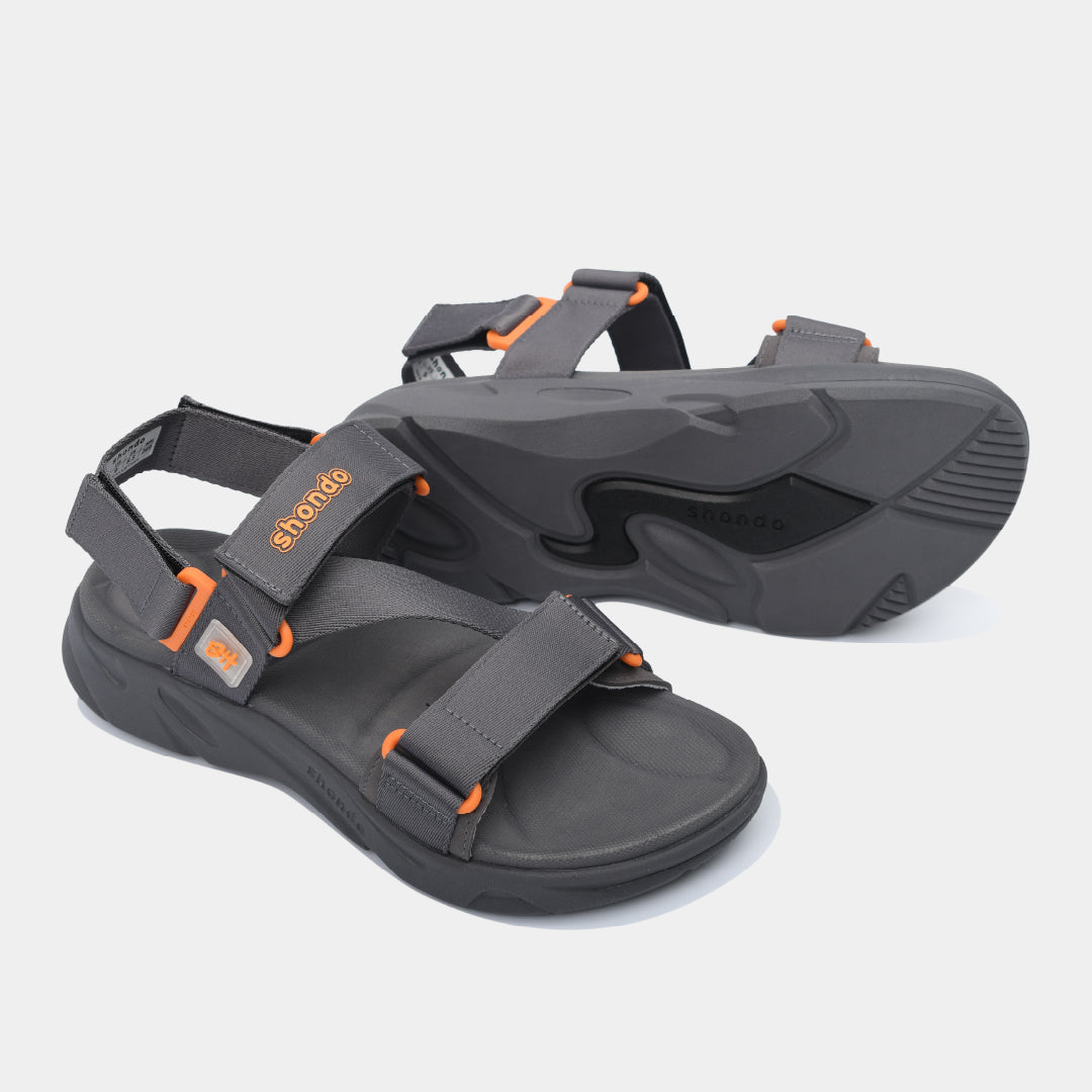 Sandal nam nữ F8M xám đậm