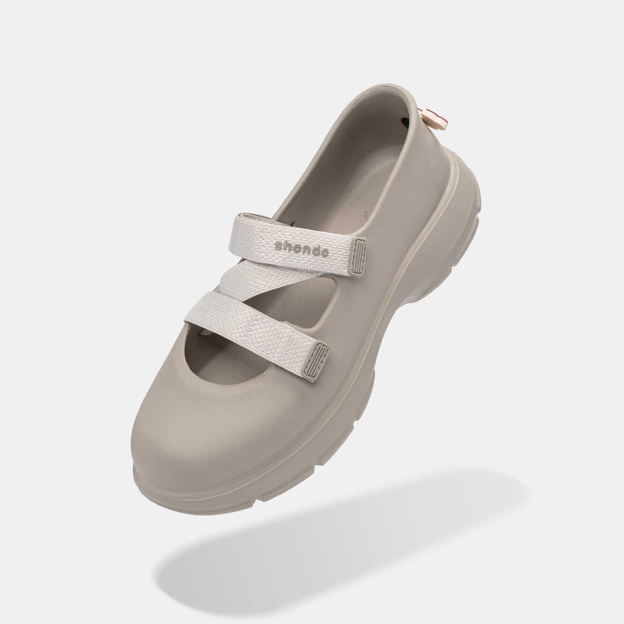 Giày Ballet Sneaker Nữ Shondo Dreamie Màu Nâu Nhạt