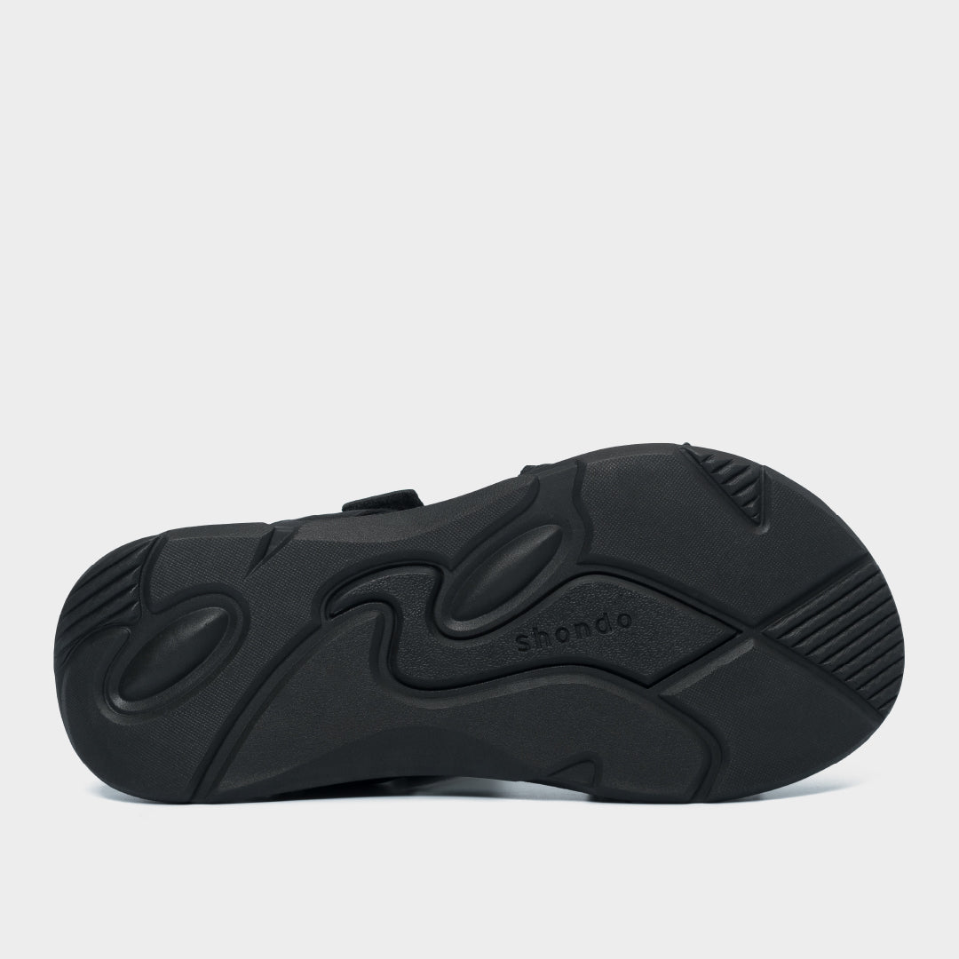 Sandal F8M thun họa tiết số 10 đen