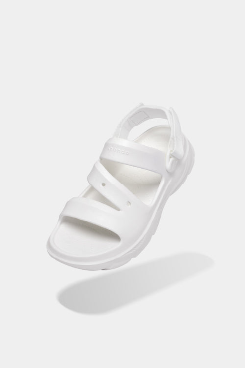 FX molded plastic white rain sandals