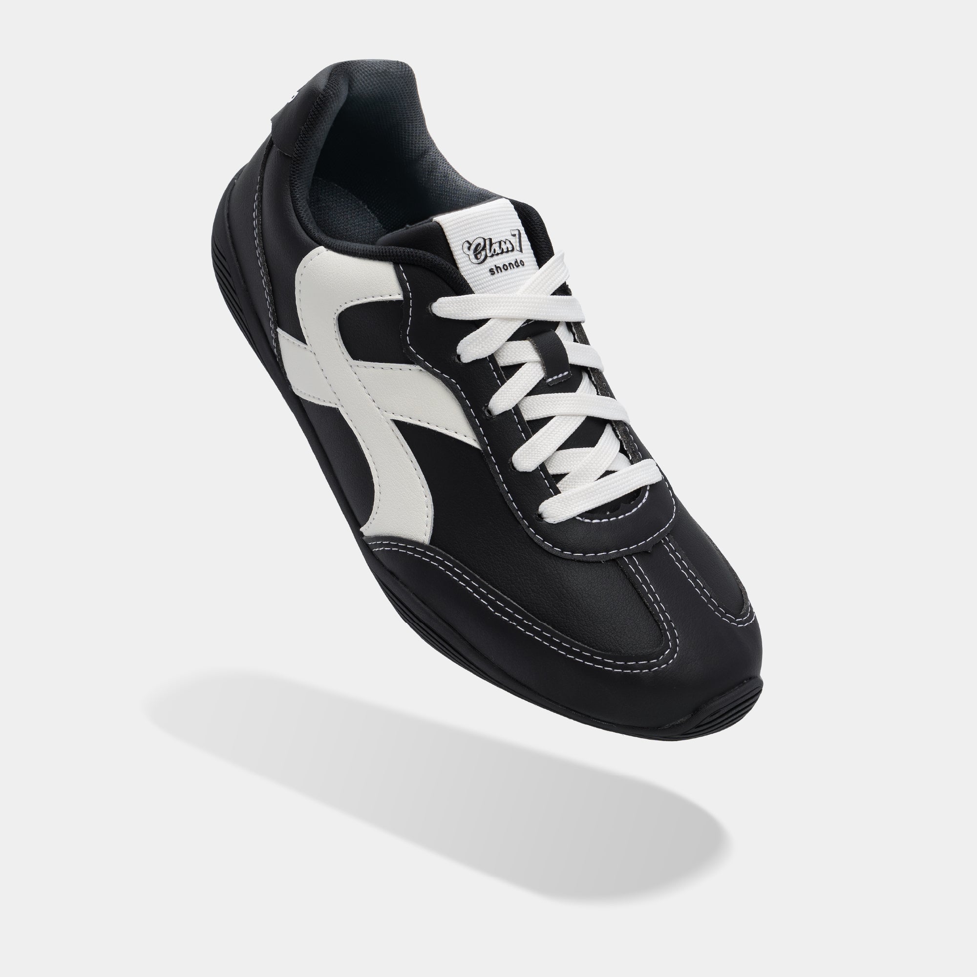 Sneaker CLASS 7 đế thấp unisex đen