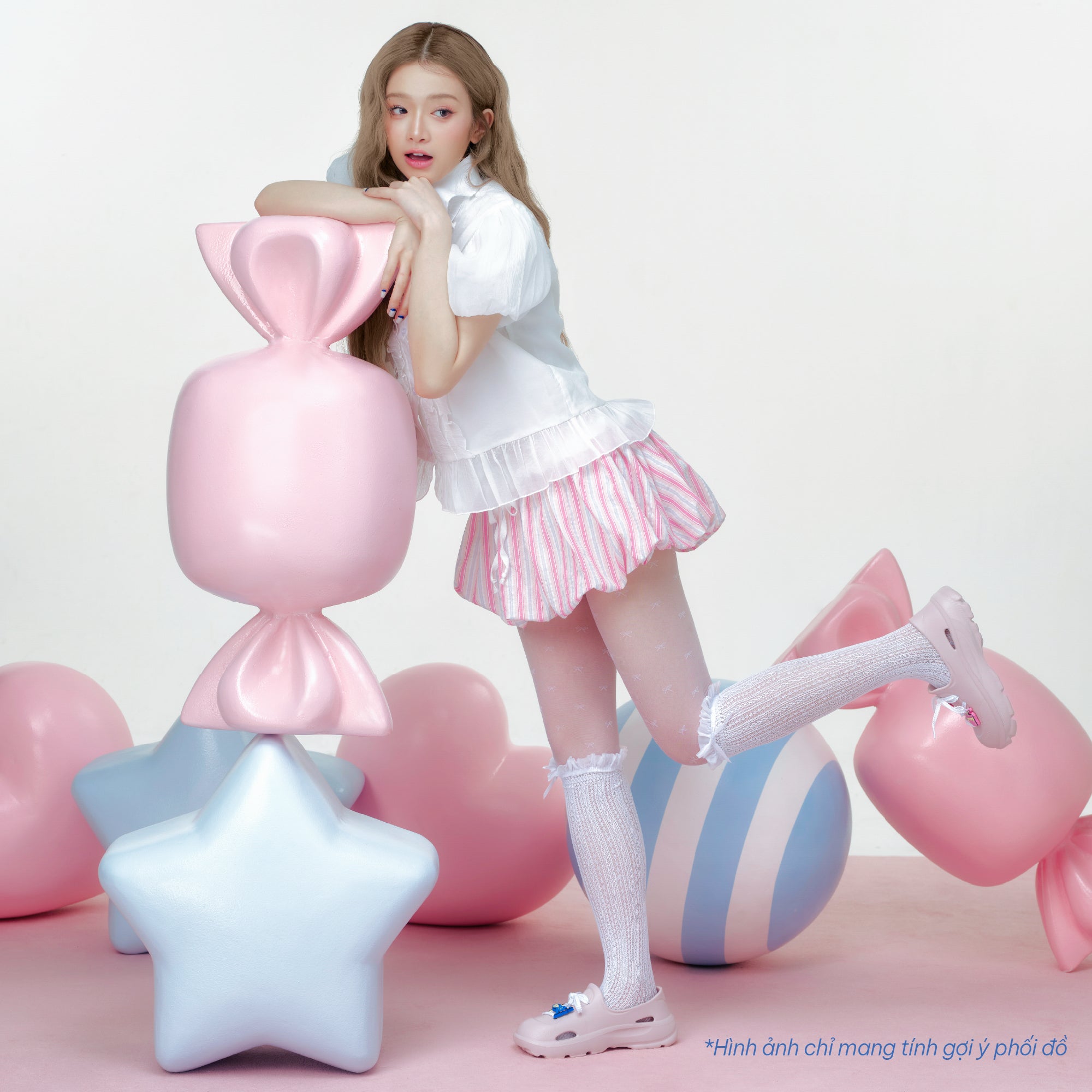 Giày Sneaker Shondo EZI Limax Nữ Màu Hồng