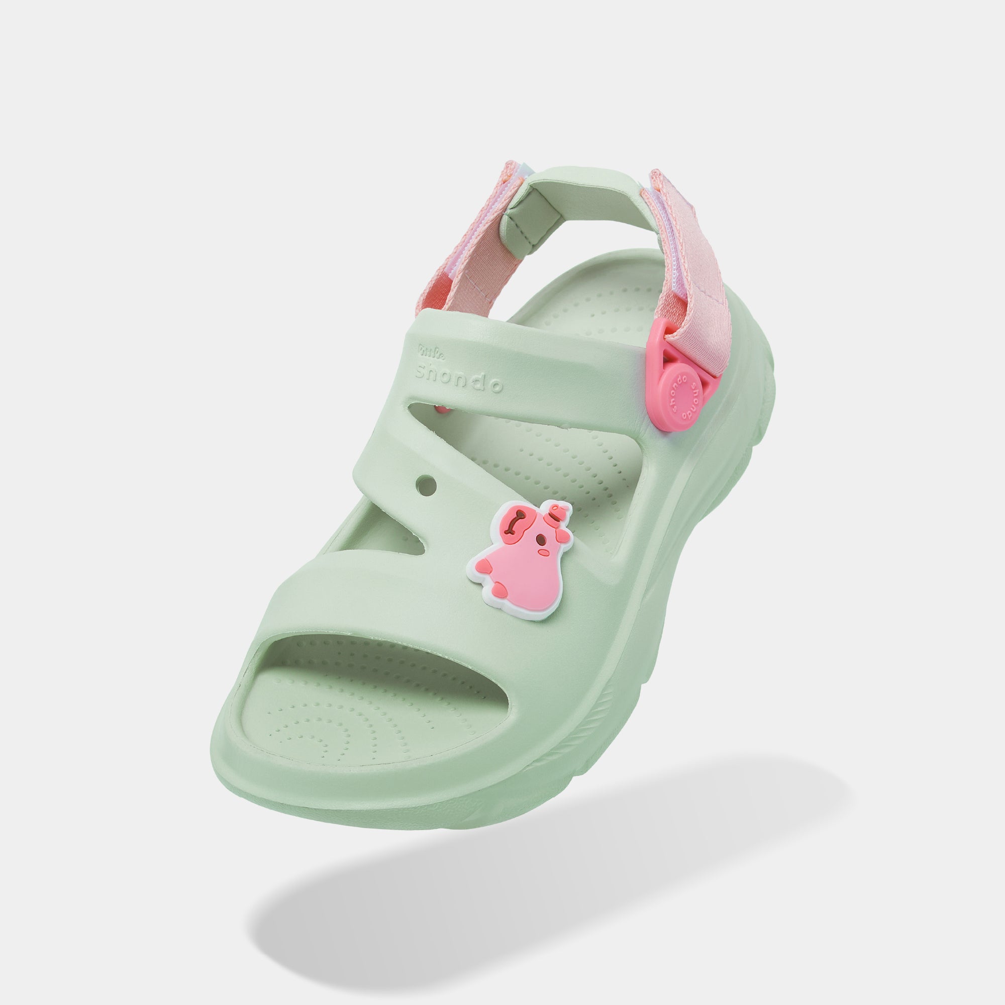 Sandal FX bé gái nhựa đúc xanh ngọc