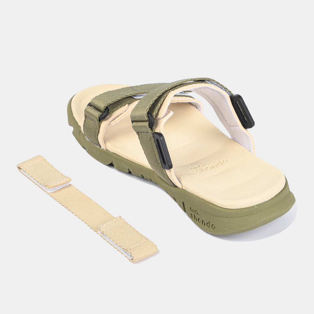 Sandals little F6S quai rêu be