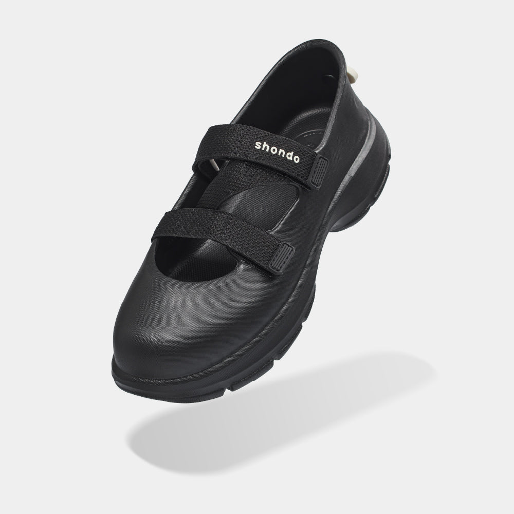 Giày ballet sneaker nữ Dreamie đen