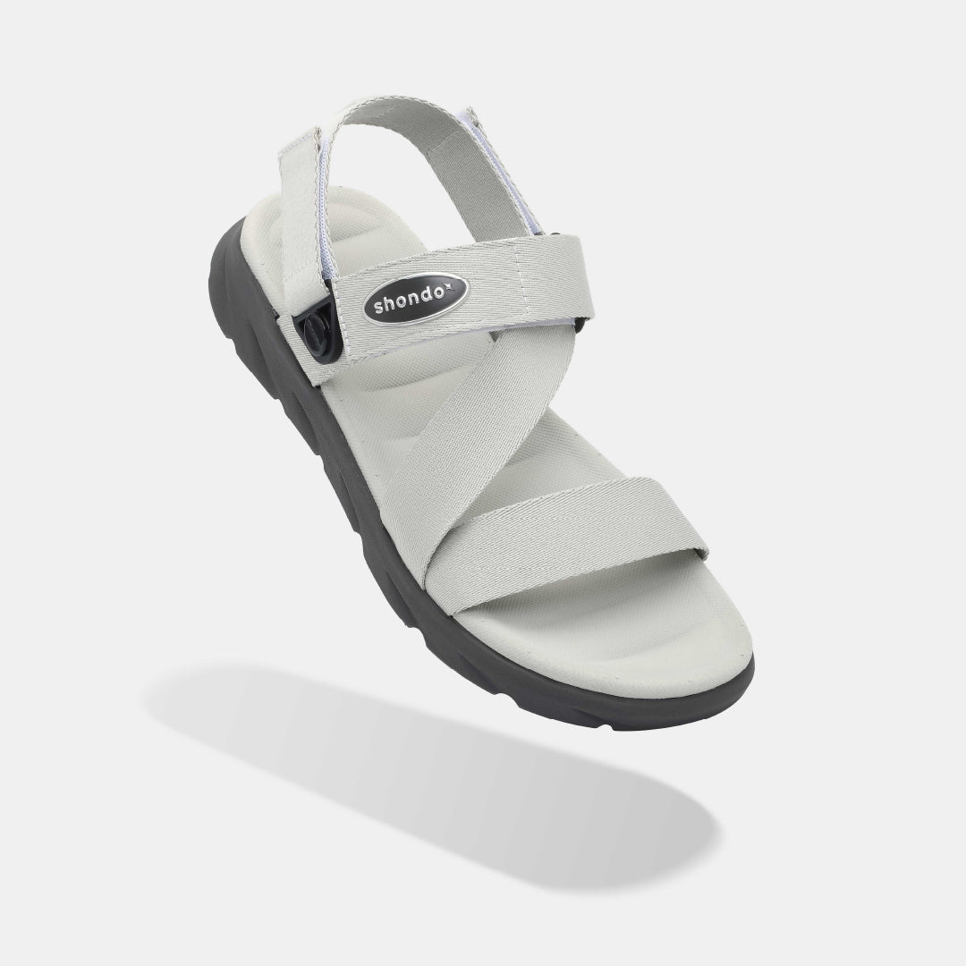 Sandal F6S quai xoay xám rêu