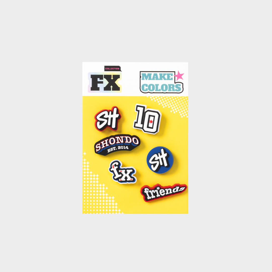 Charm F10 nam màu xanh đỏ