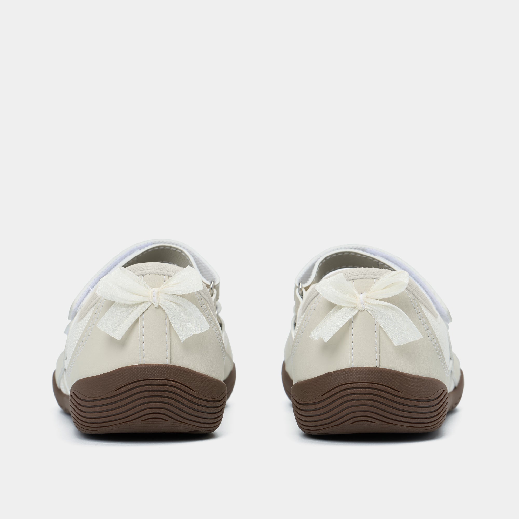 Giày Sneaker Ballet Minie Phối Nơ Nữ Be