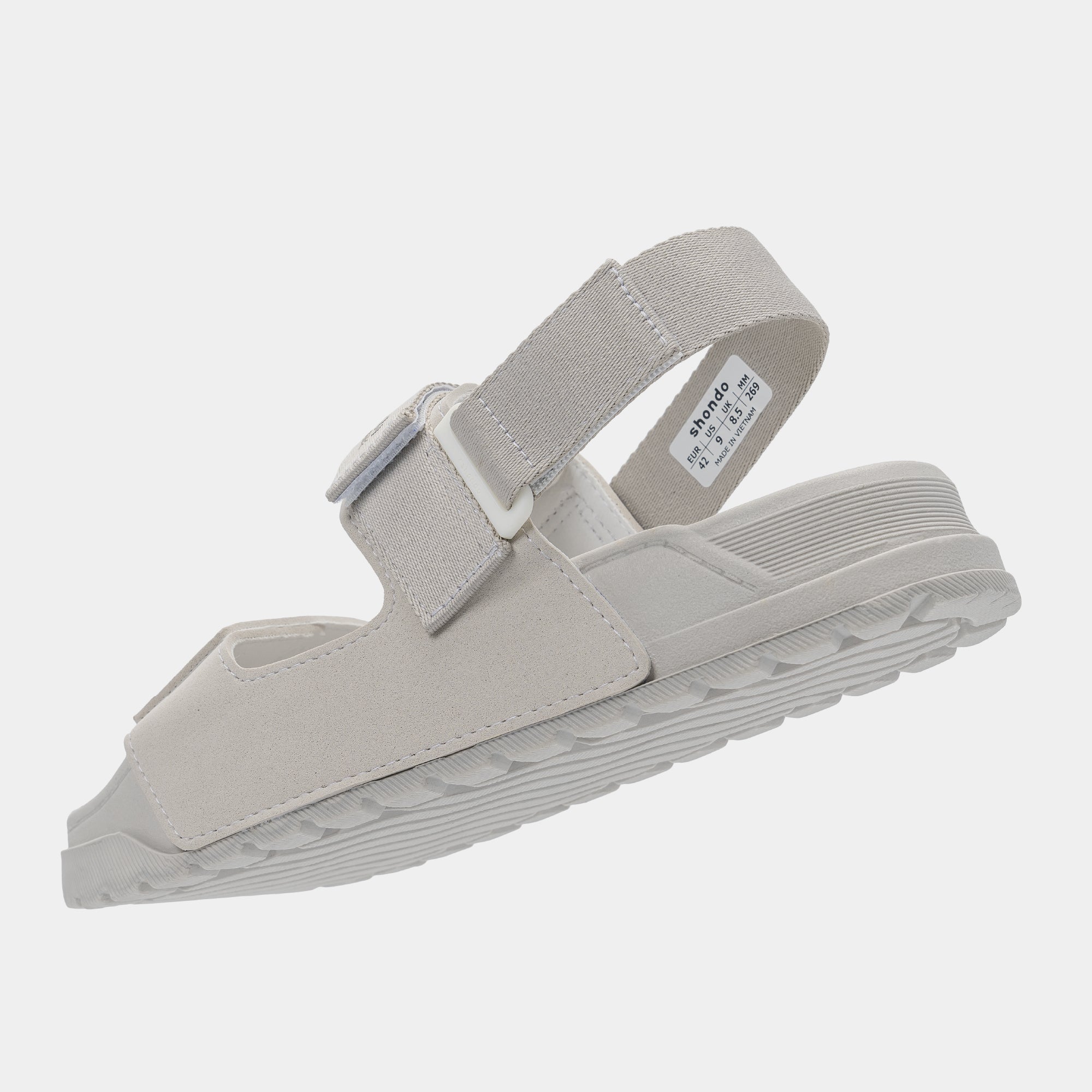 Sandal Platy 4 Lite quai ngang unisex xám