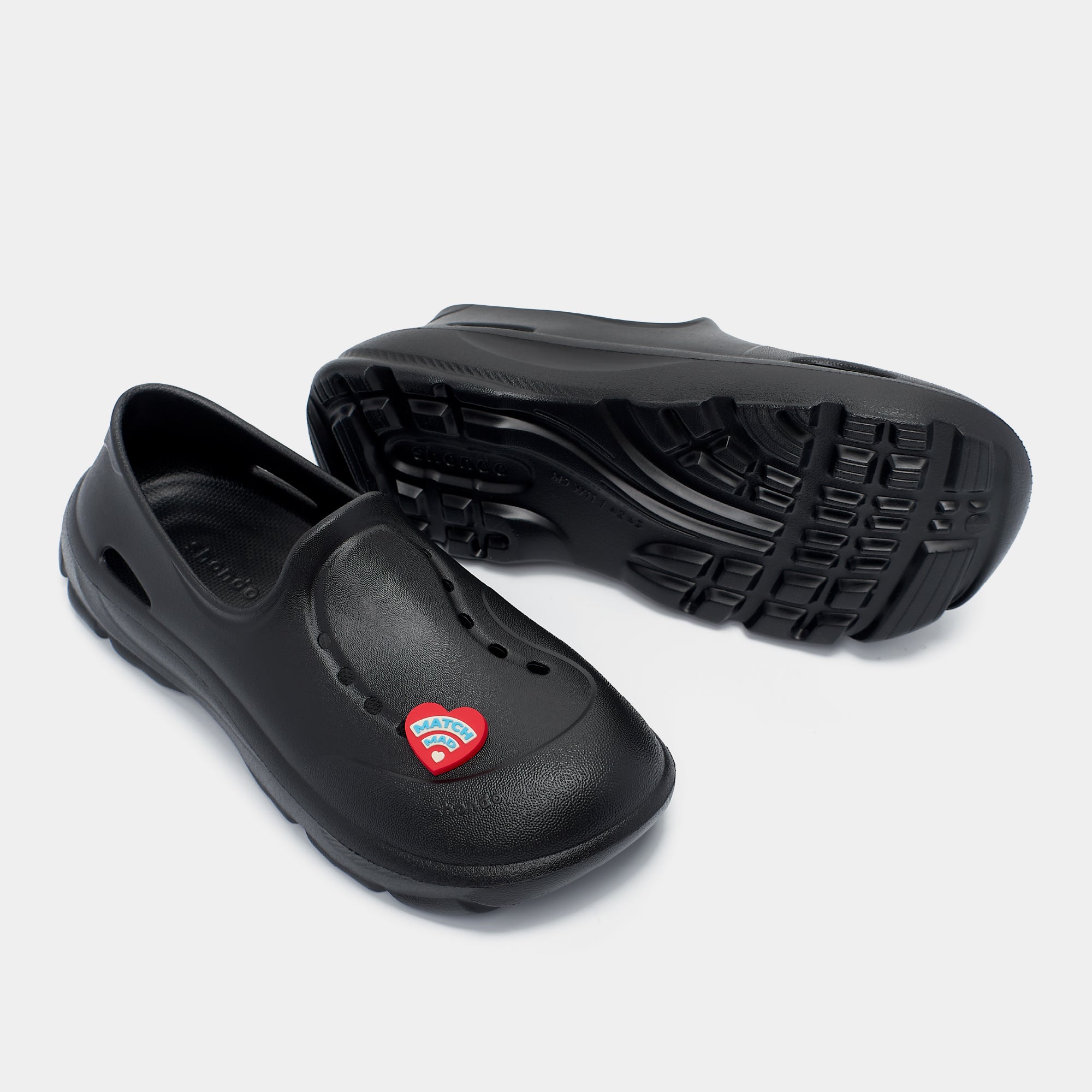 Giày Sneaker Shondo EZI Limax Nam Valentine Màu Đen