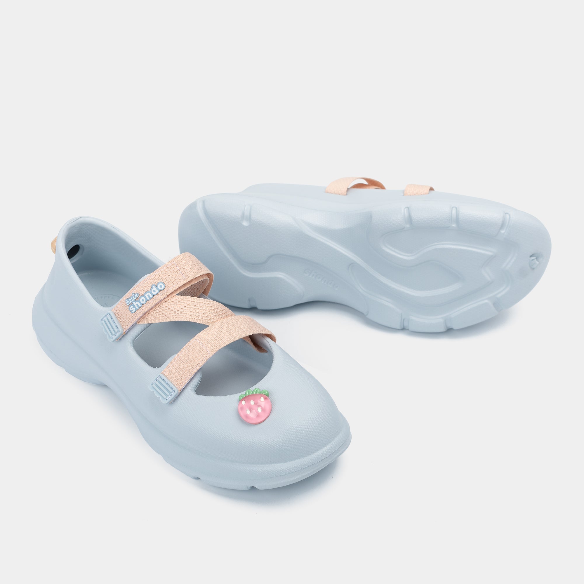 Giày ballet sneaker bé gái Little Dreamie xanh trời