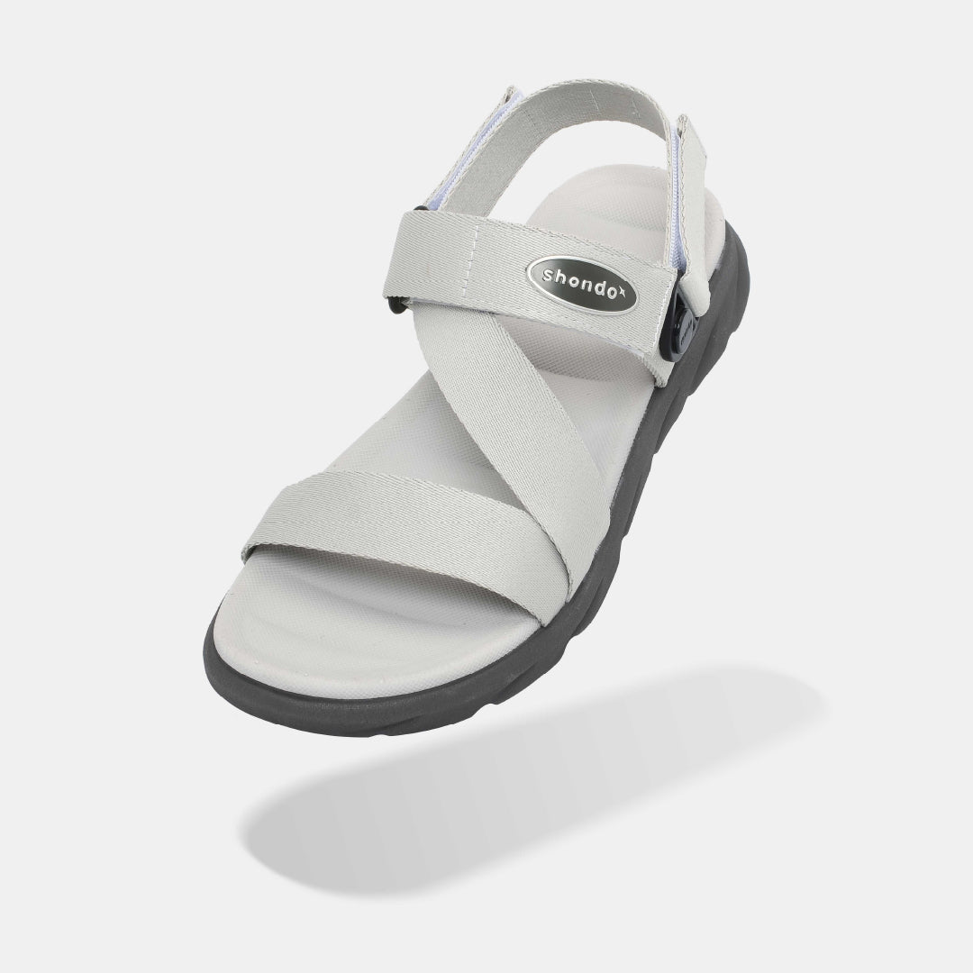 Sandal F6S quai xoay xám rêu