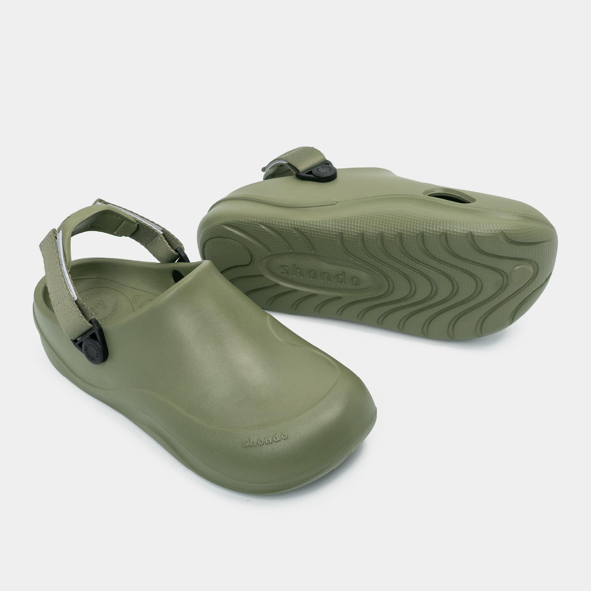Clog Suke nam xanh rêu