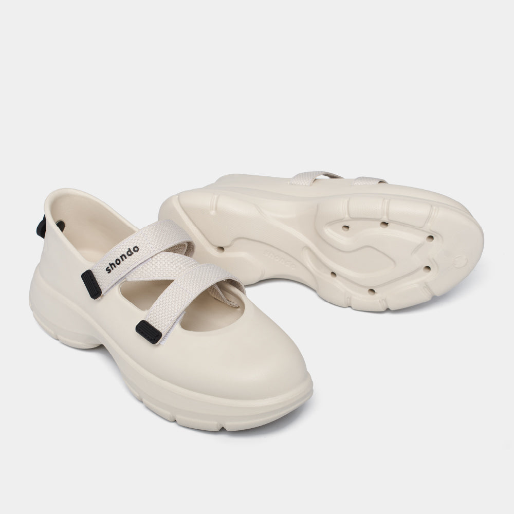 Giày ballet sneaker nữ Dreamie trắng