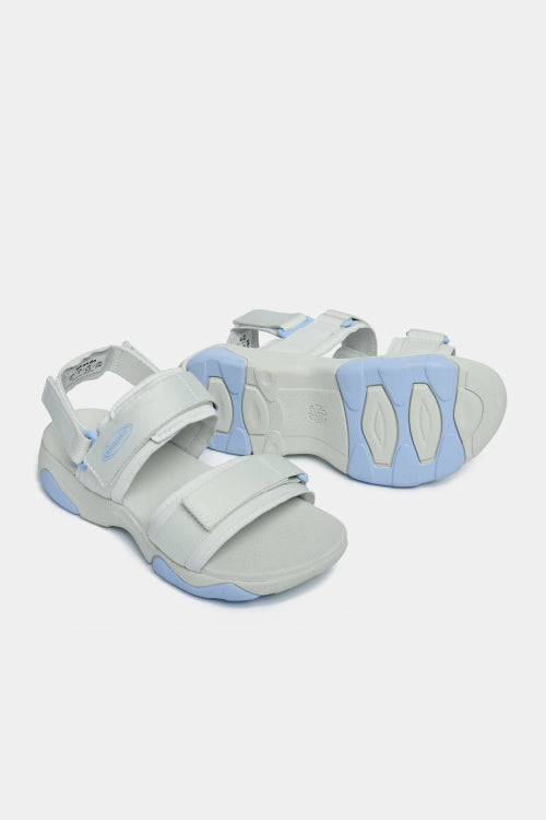 Sandal nữ Girly quai thun xanh mint