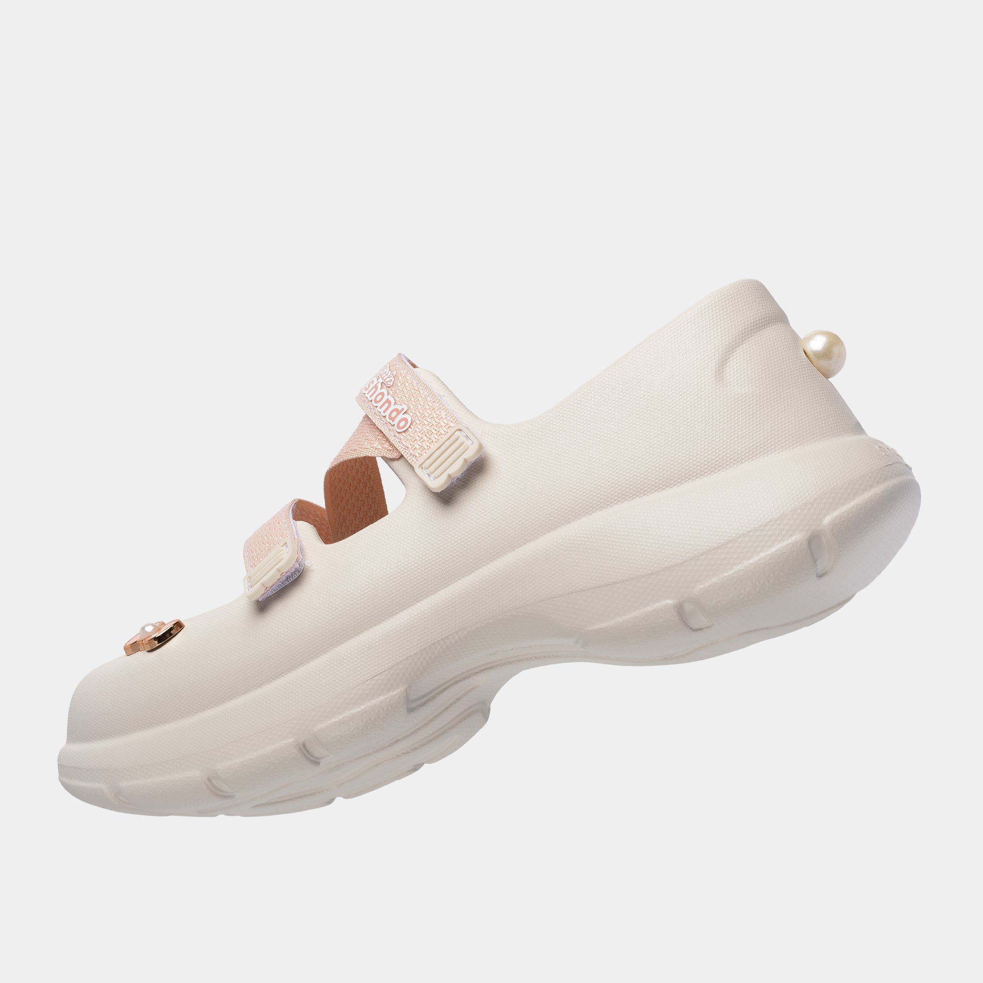 Giày ballet sneaker bé gái Little Dreamie trắng