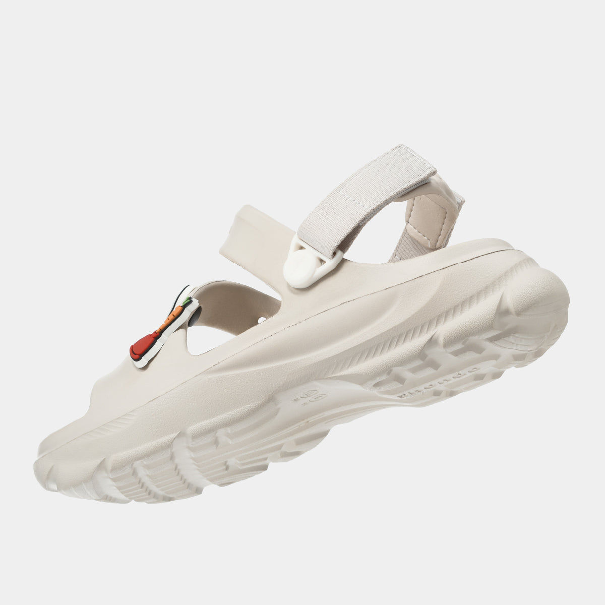 Sandal FX T7M nam nữ nhựa đúc trắng kem