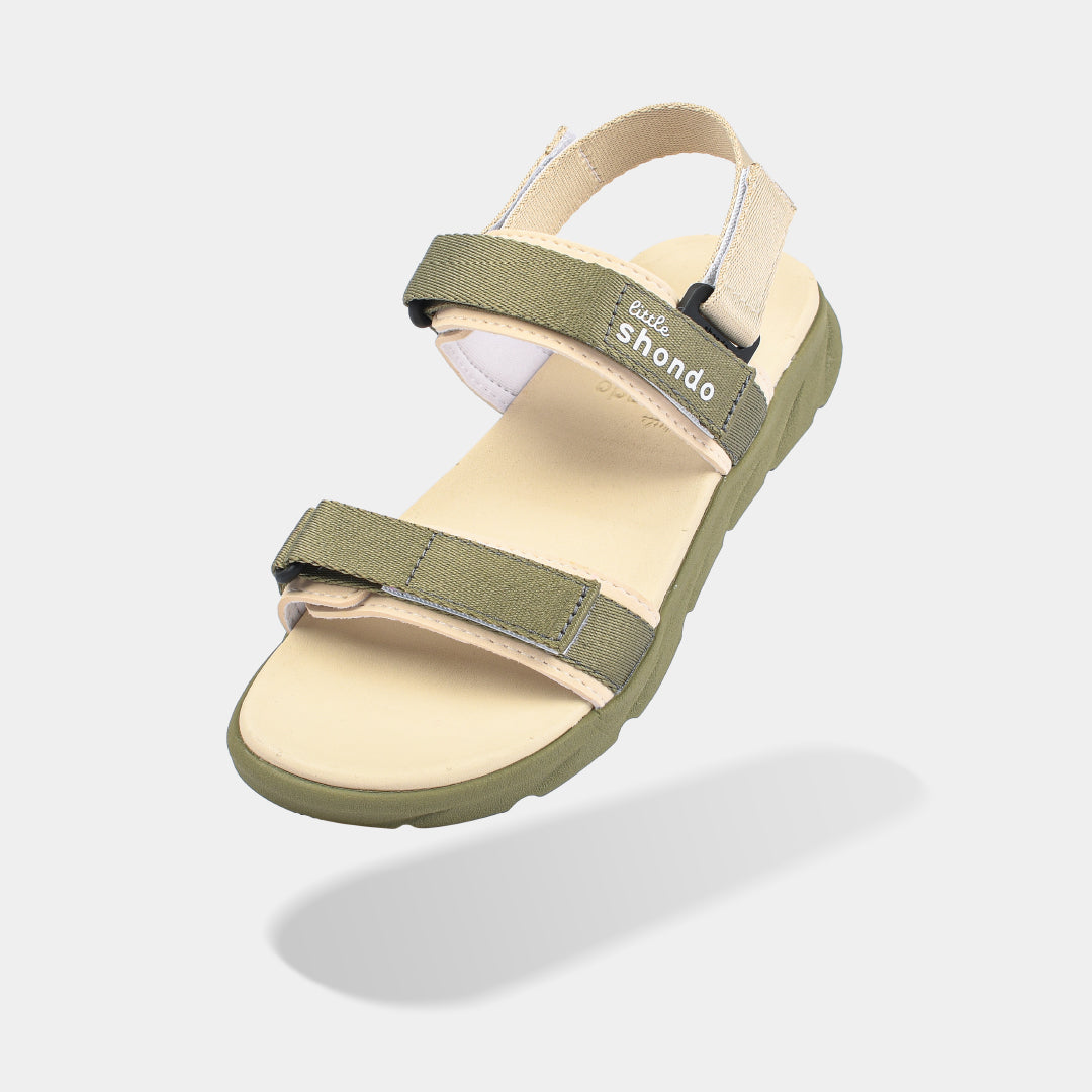 Sandals little F6S quai rêu be