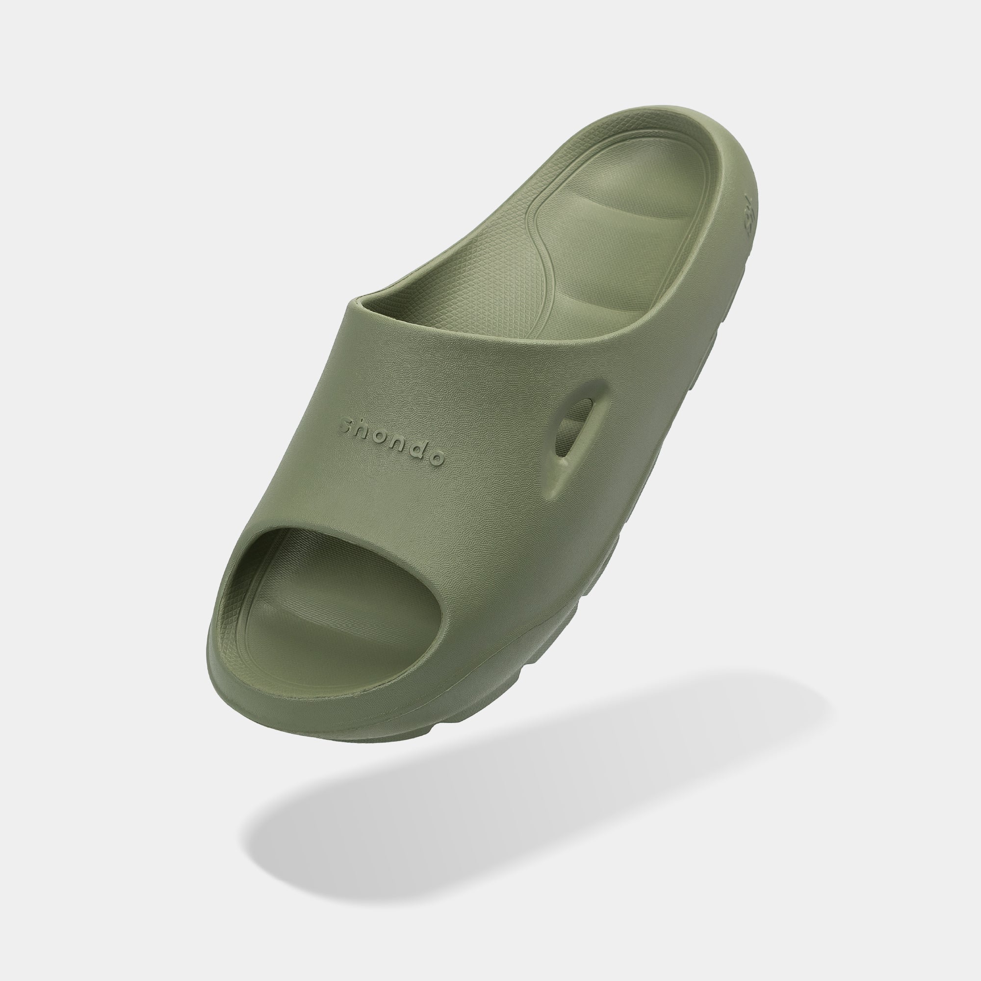 Dép bánh mì nhựa đúc Trendy 6 nam xanh rêu