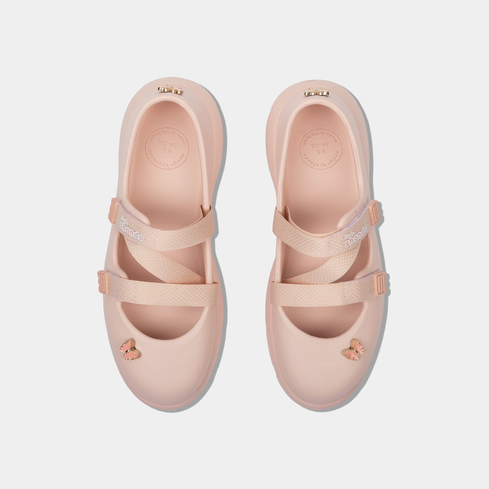 Giày ballet sneaker bé gái Little Dreamie hồng