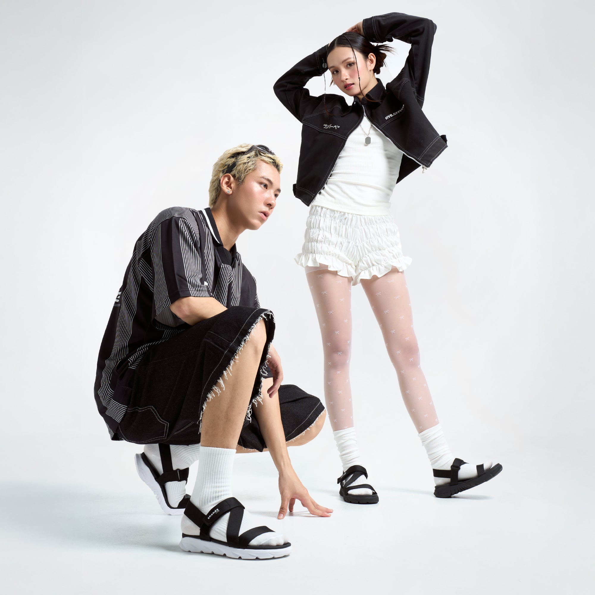 Giày Sandal Shondo F6S Lite Unisex Full Đen